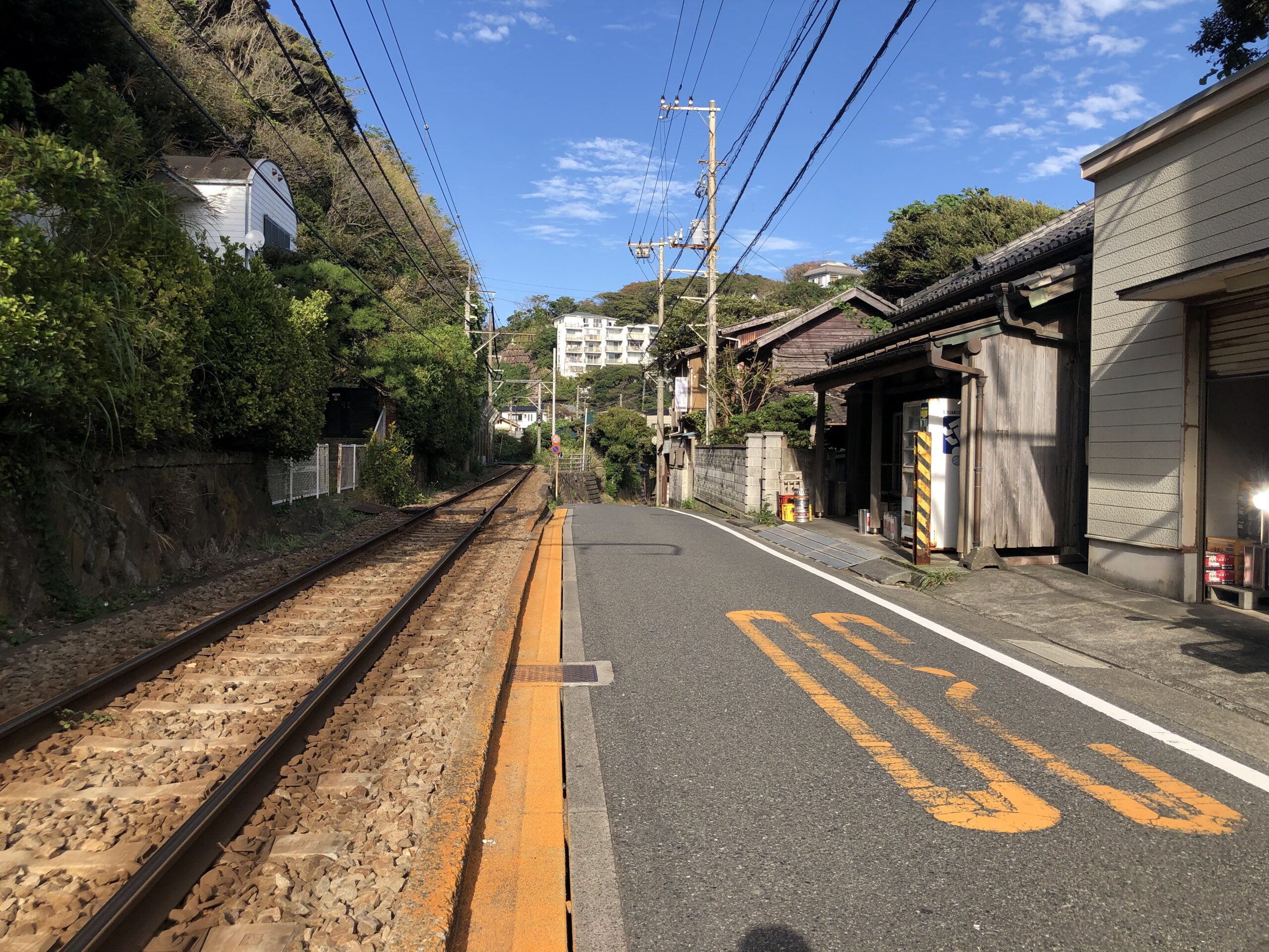 江之電七里濱線景色