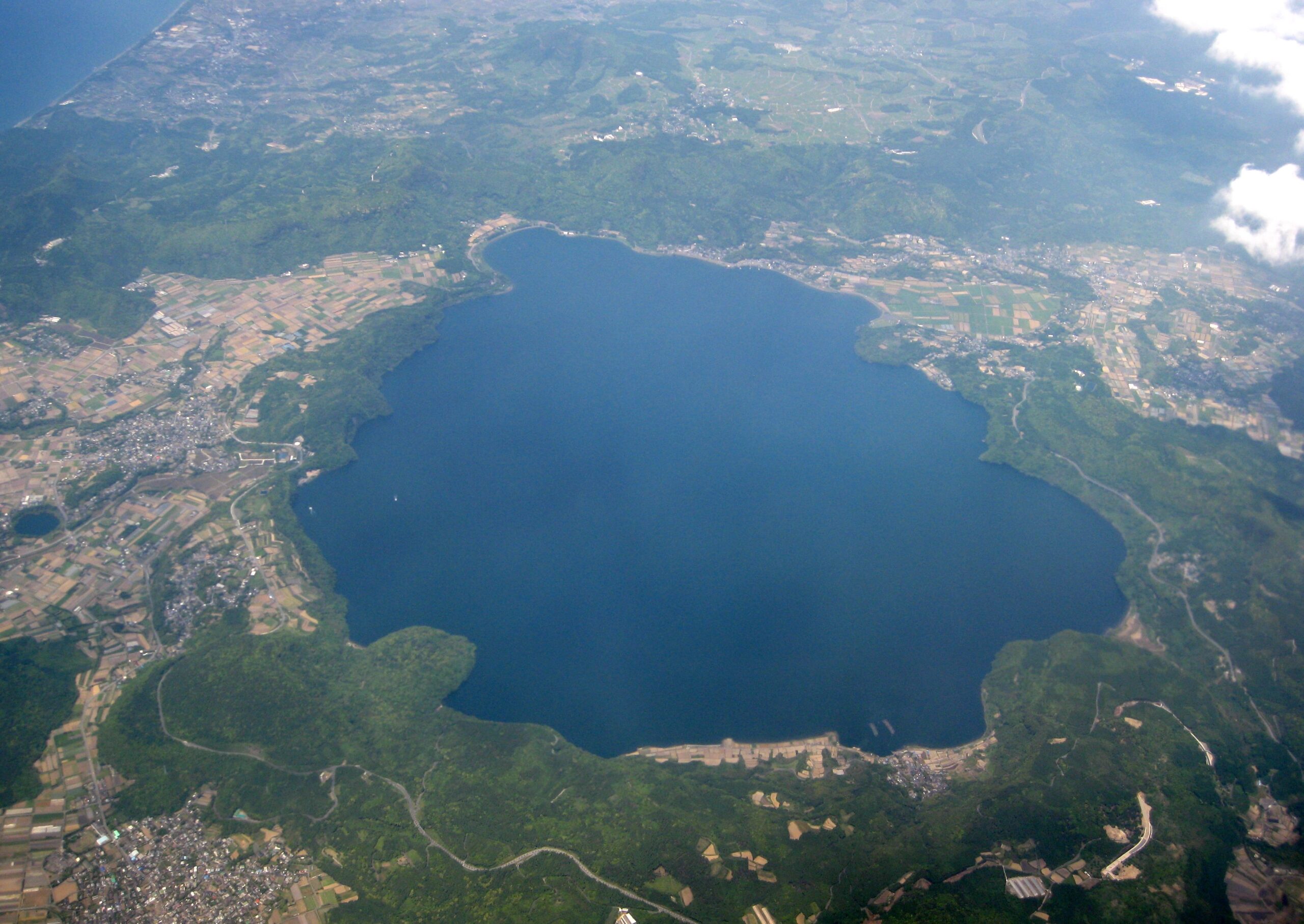 池田湖空拍照