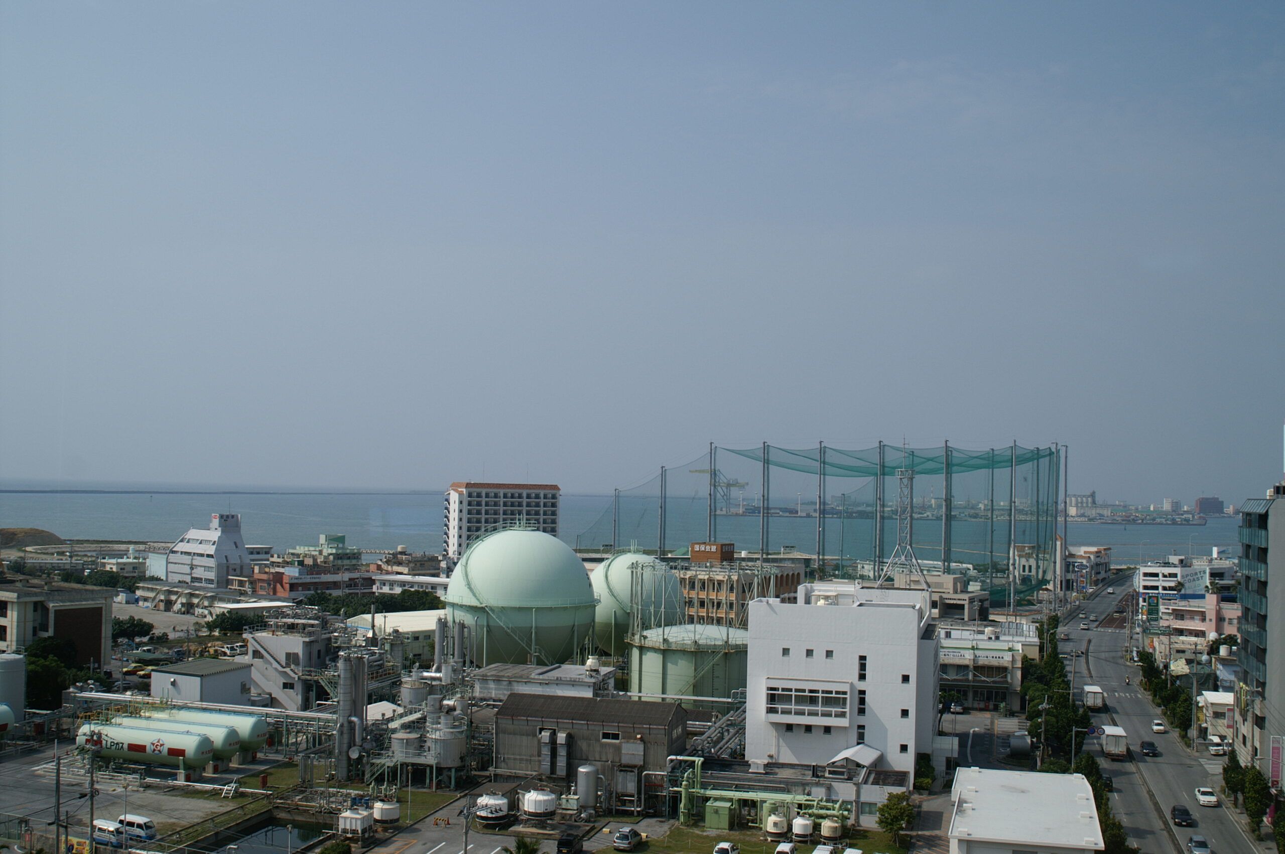 沖繩那霸港(太平洋酒店拍攝)