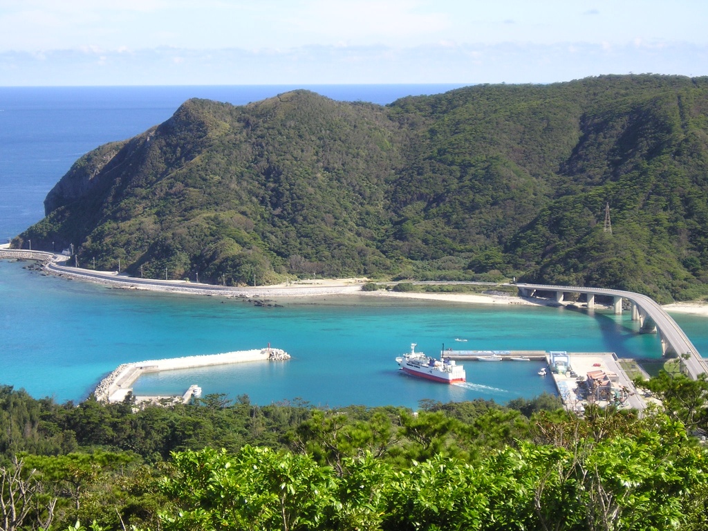 沖繩阿卡島和格魯馬島景觀