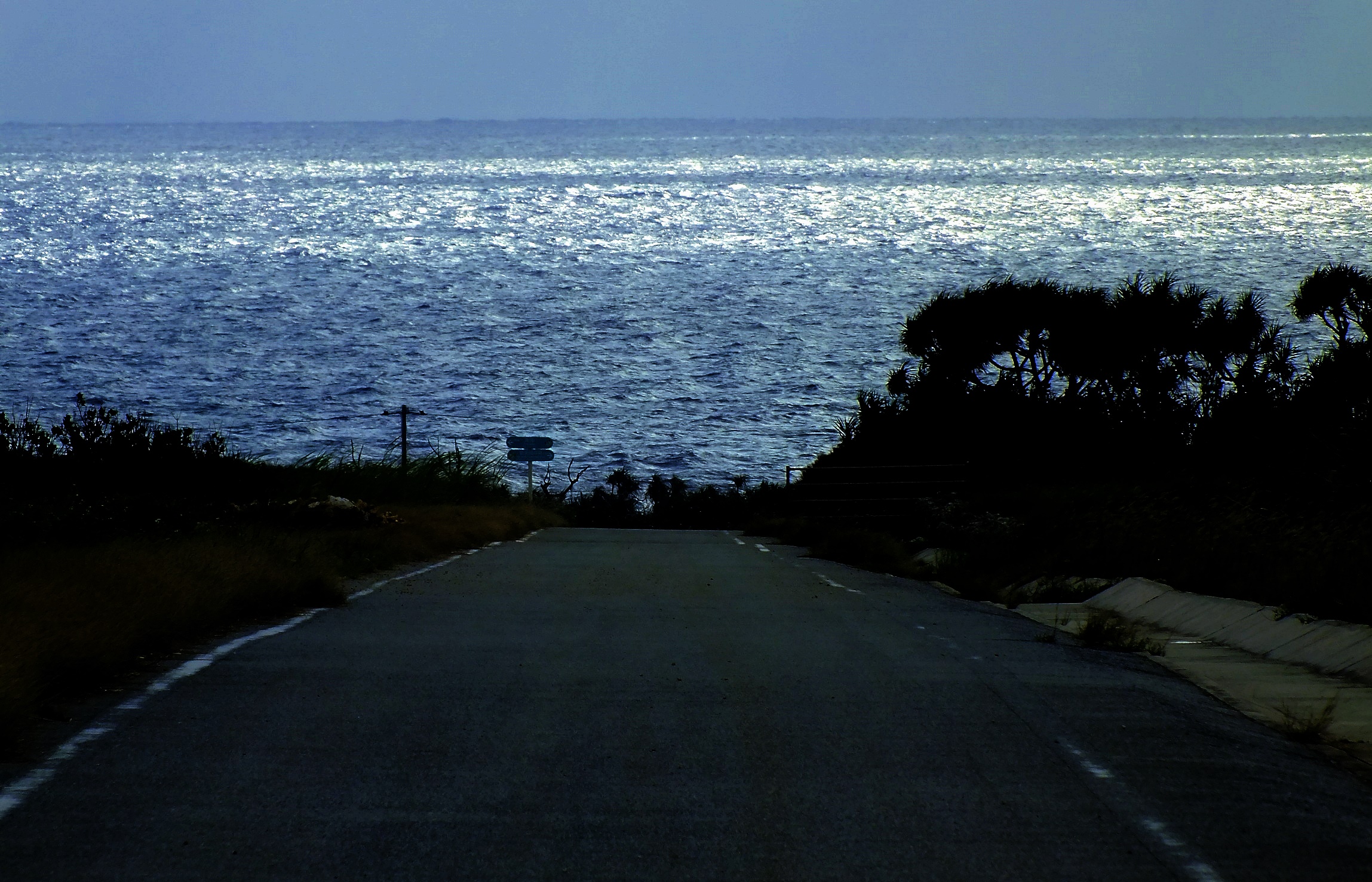 波照間島海邊夜景
