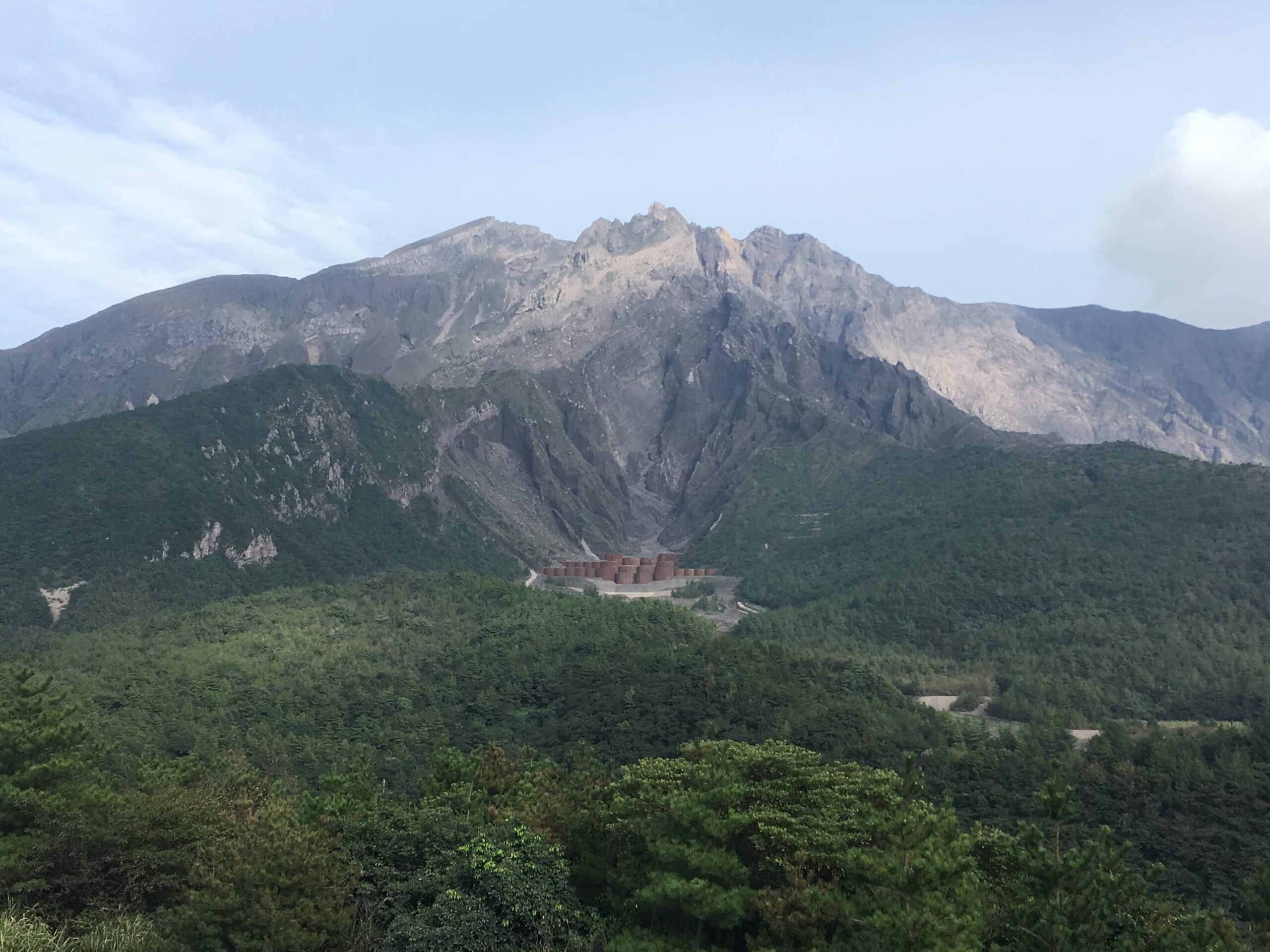 湯之平展望所眺望櫻島全景
