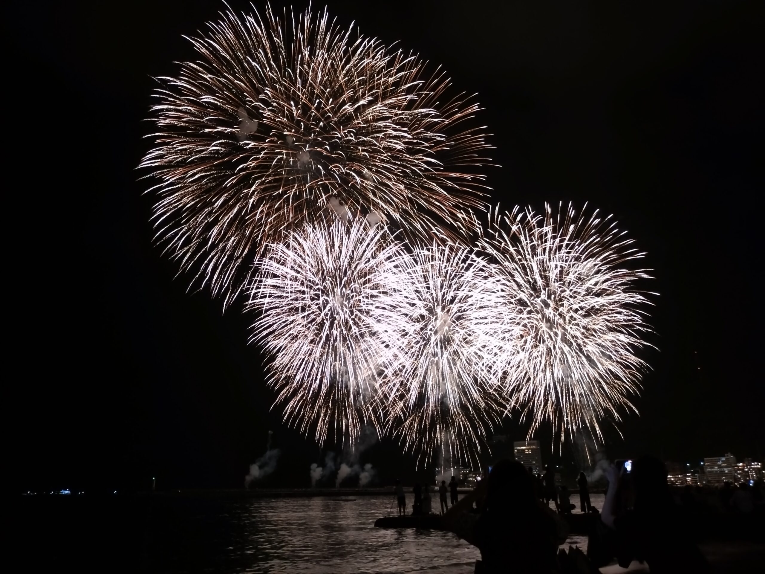 熱海海上花火大會夜景