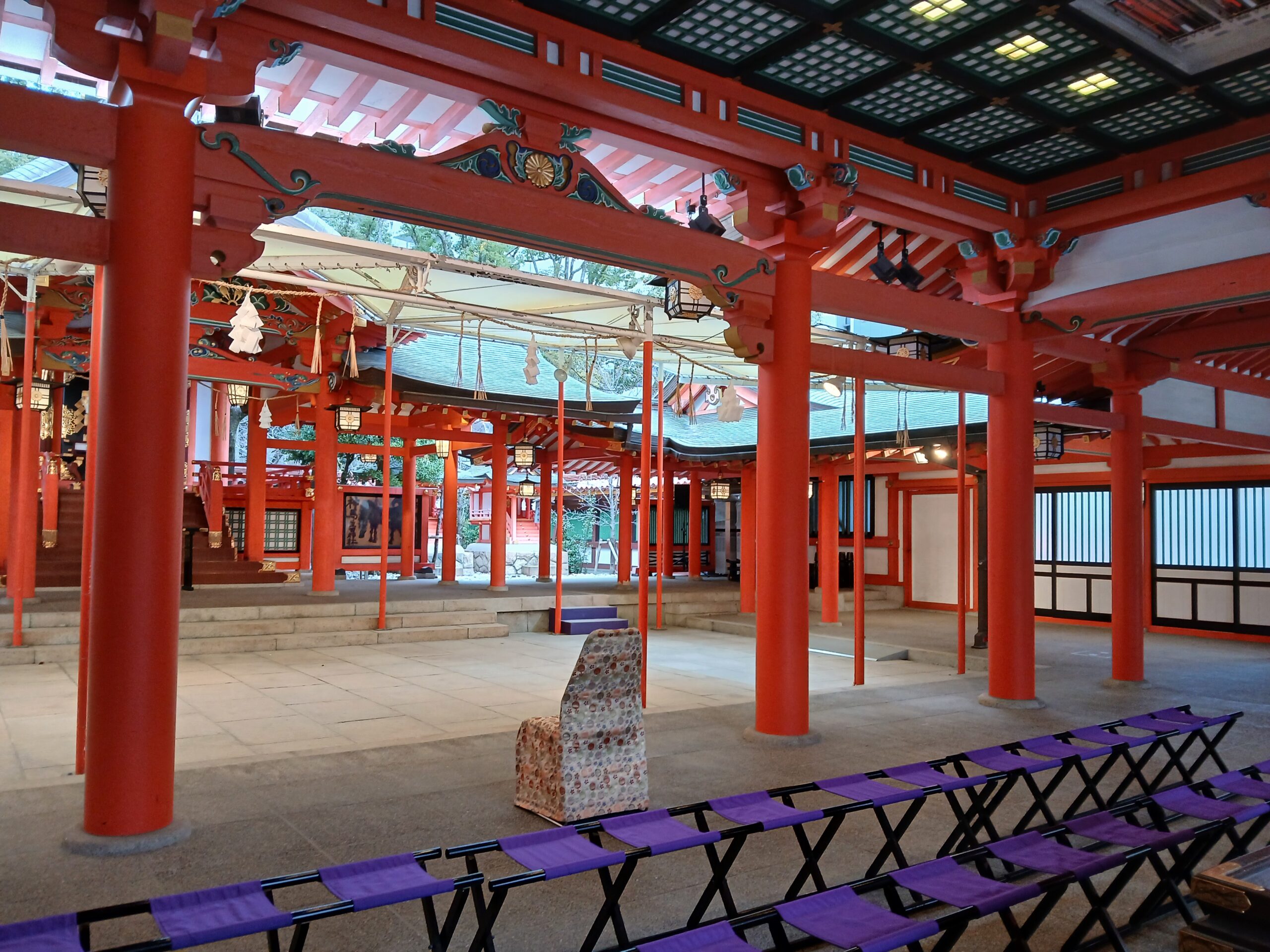 生田神社水占卜體驗場景