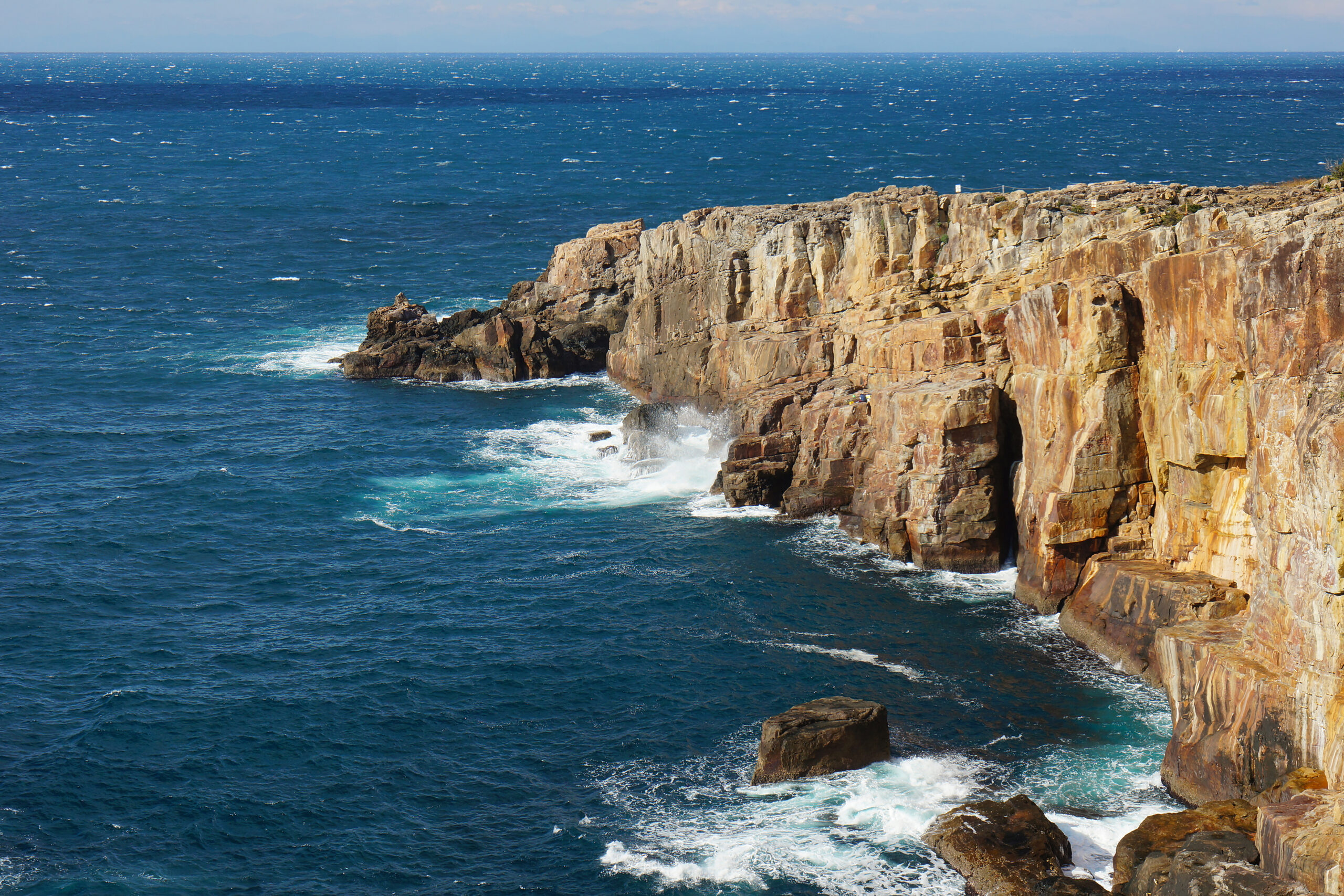 白濱三段壁，和歌山縣，日本
