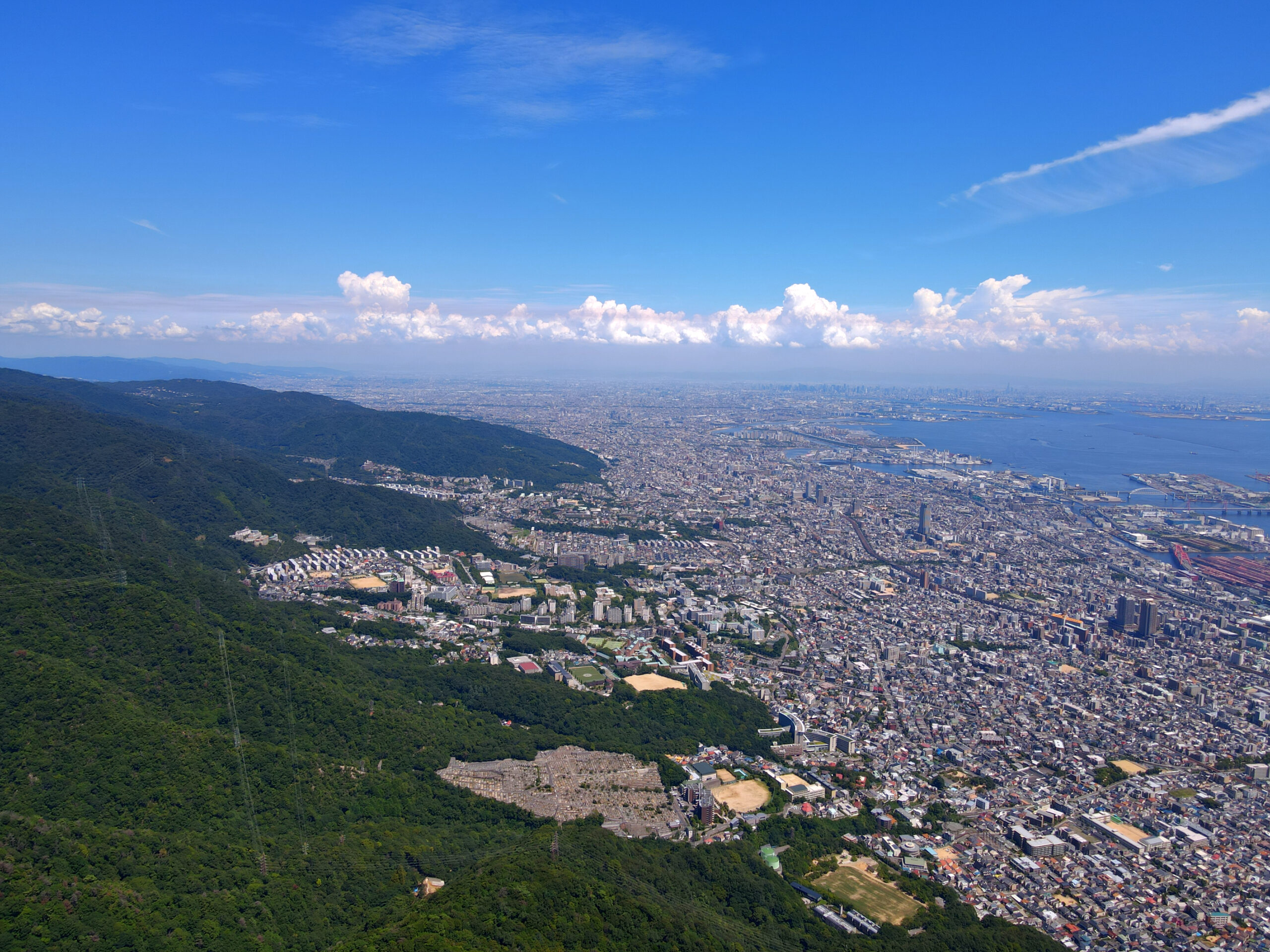 神戶馬耶山無人機航拍