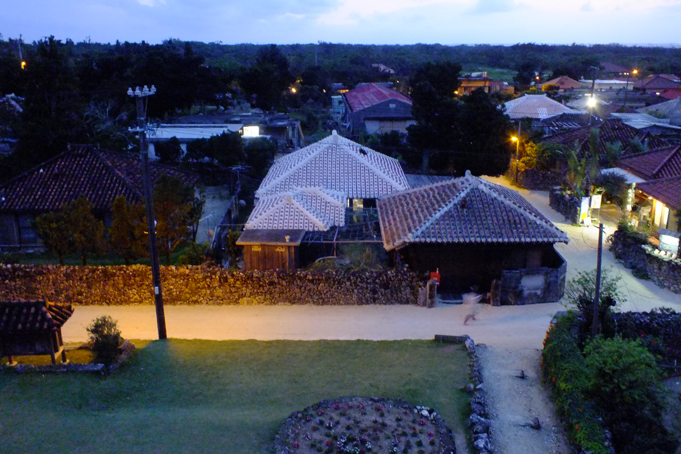 竹富島展望台全景