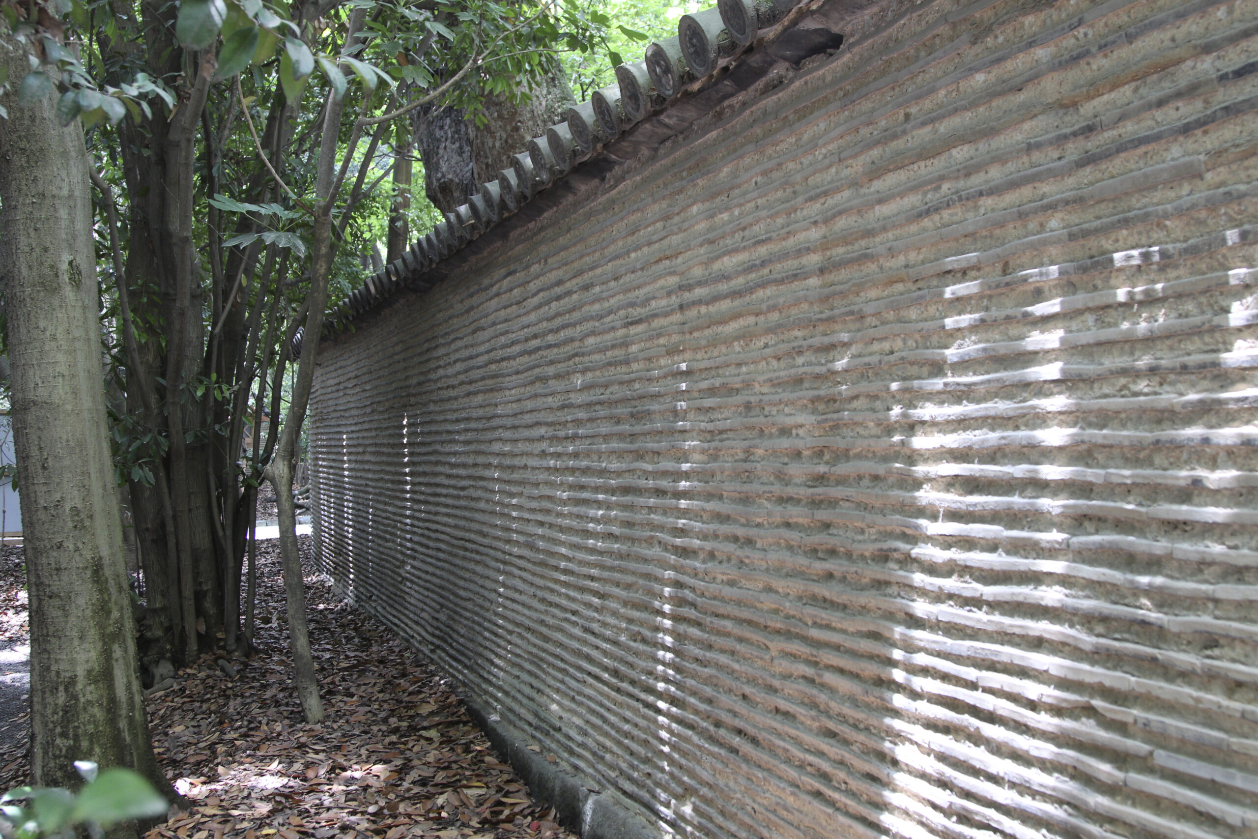 織田信長奉納的信長塀歷史遺跡