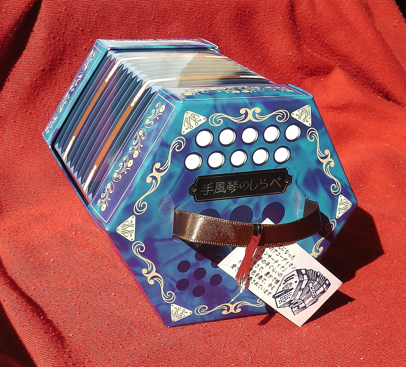 英式摺疊風琴紙盒