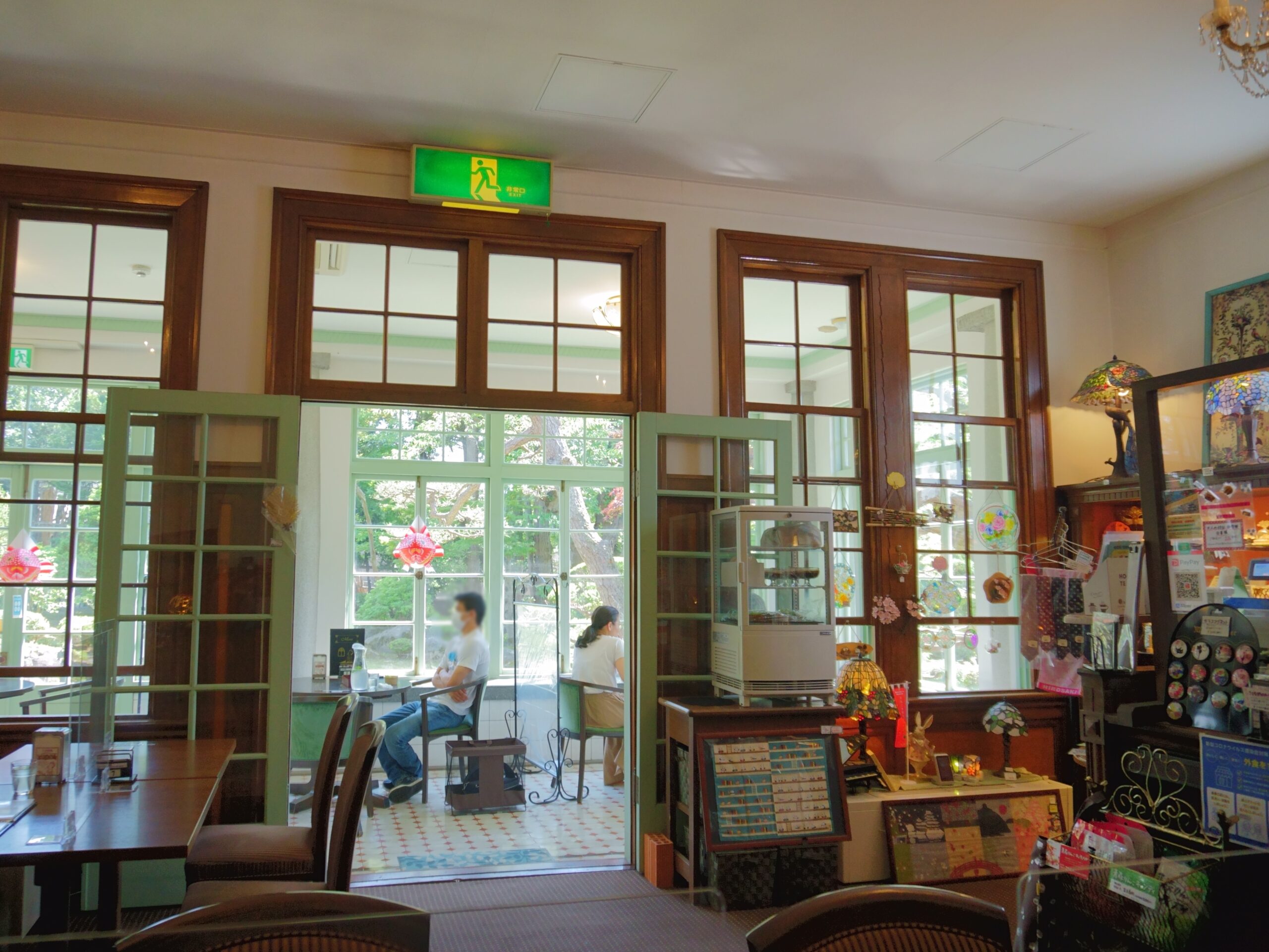 藤田紀念庭園的西式洋房咖啡館