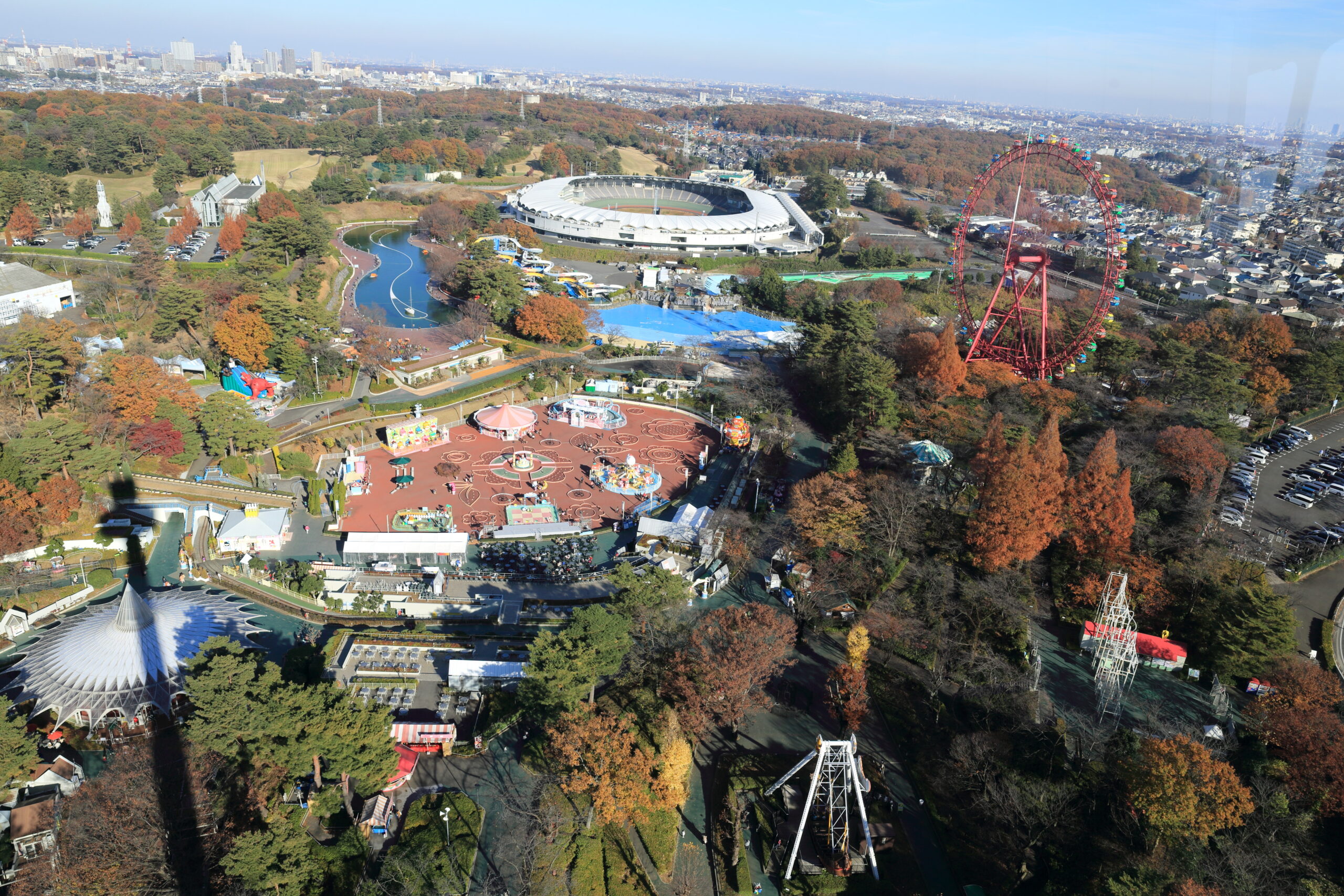 西武園遊樂園秋天