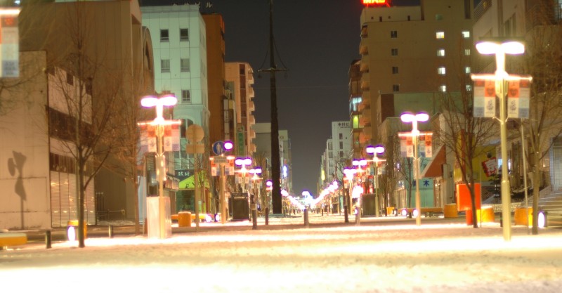 買物公園 旭川 北海道 日本