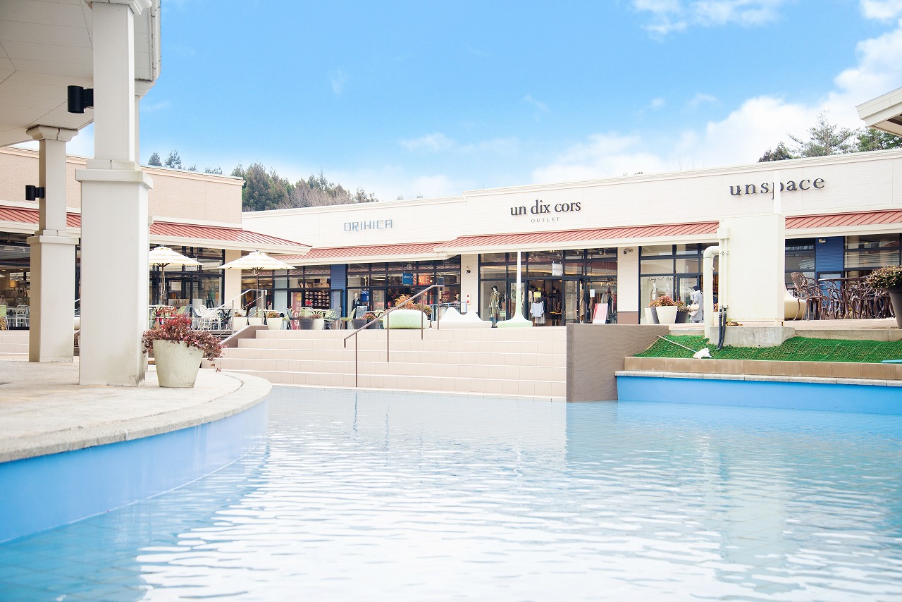 那須花園暢貨中心全景