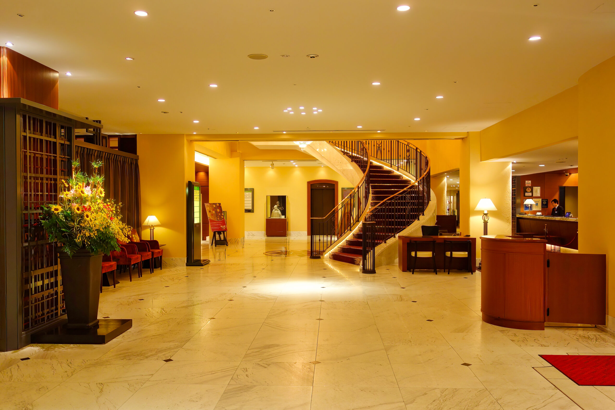 長崎全日空皇冠假日酒店格洛弗山一樓大廳