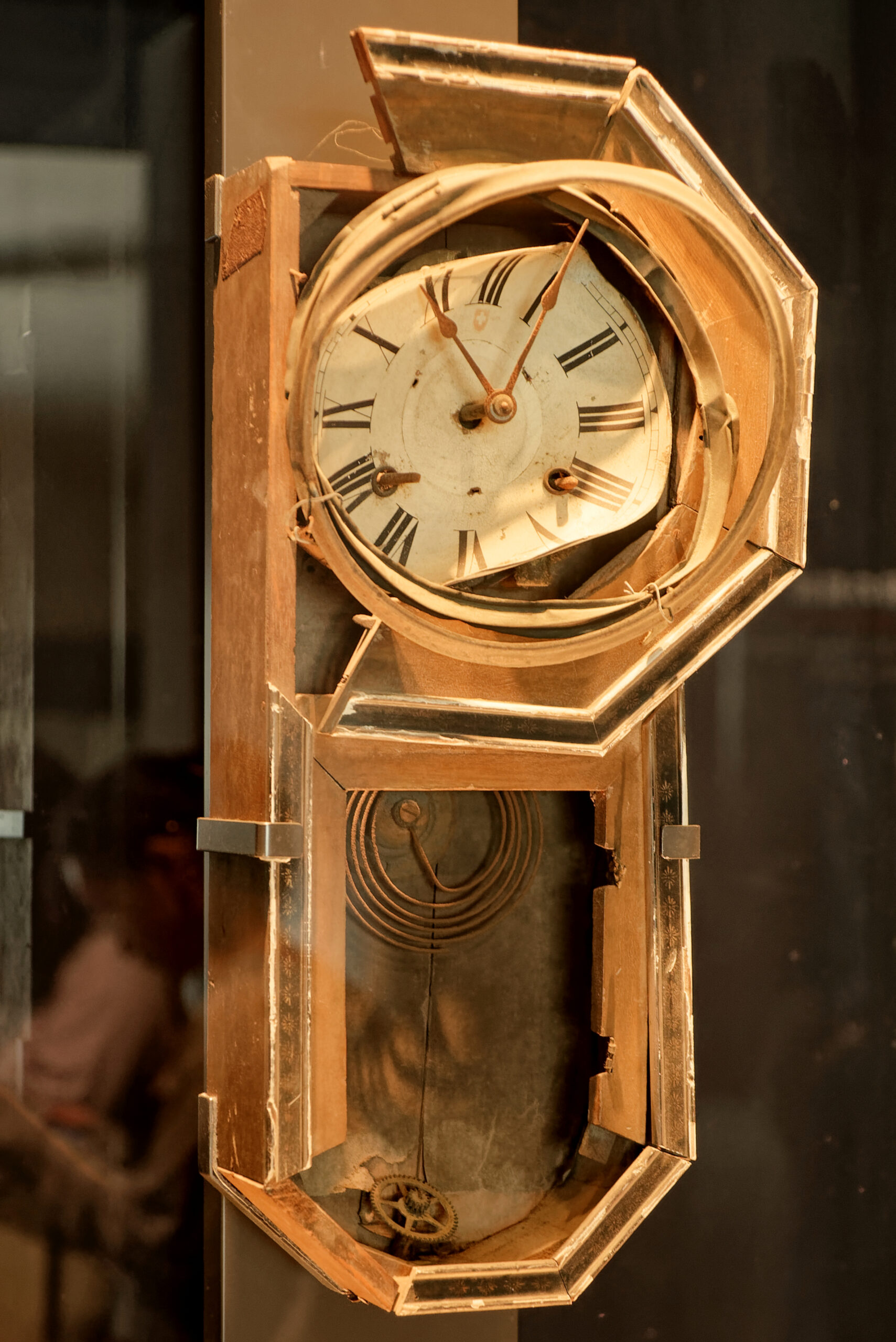 長崎原爆資料館被炸時的停止的時鐘