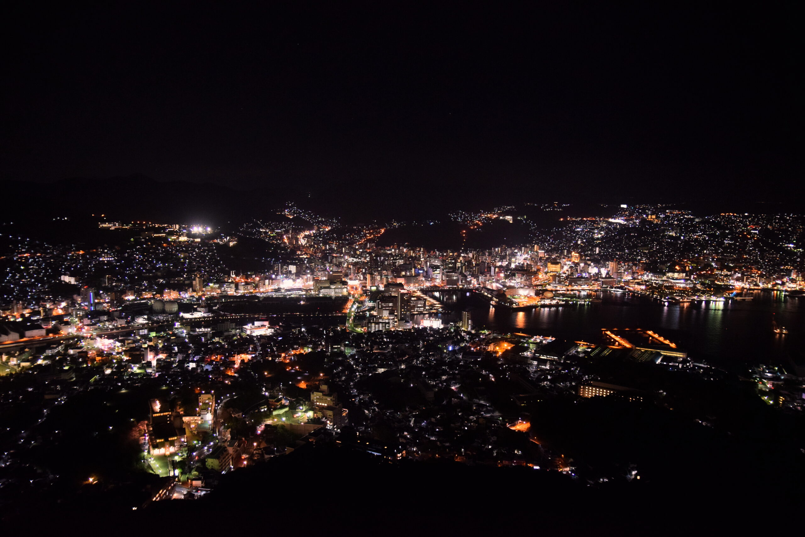 長崎夜景全景