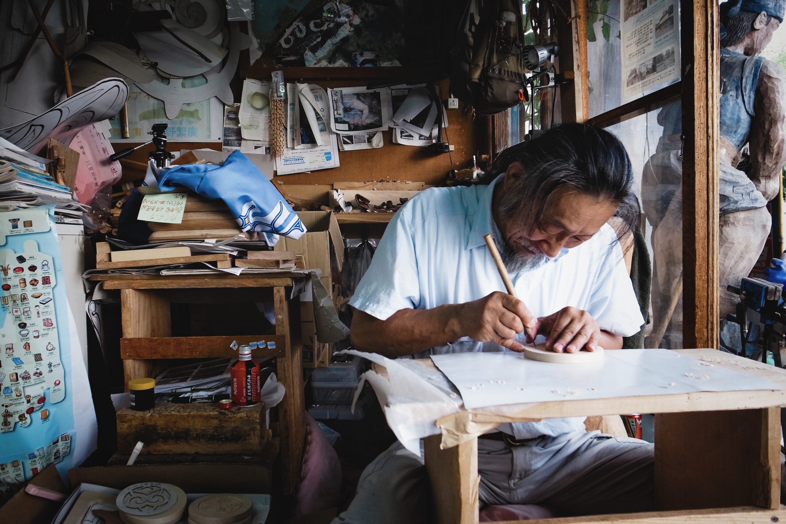 阿伊努工藝師 新冠內