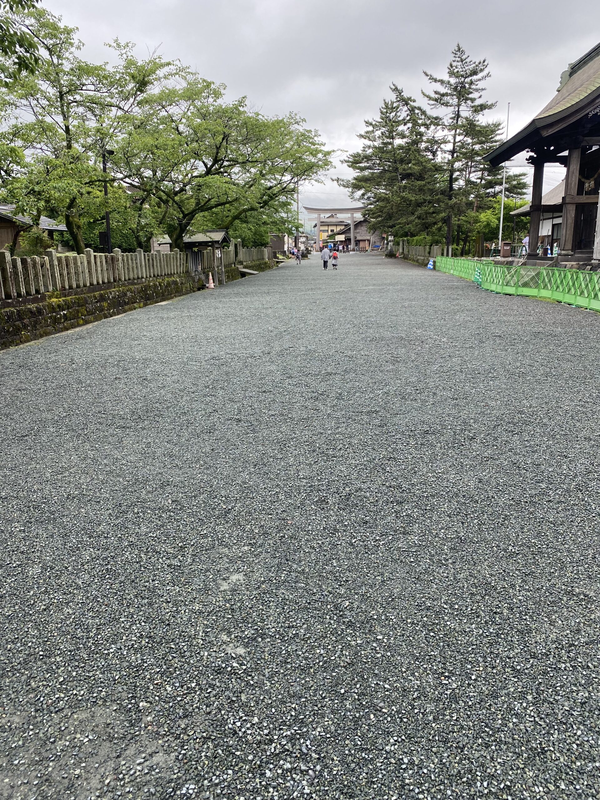 阿蘇神社,水平鳥居步道