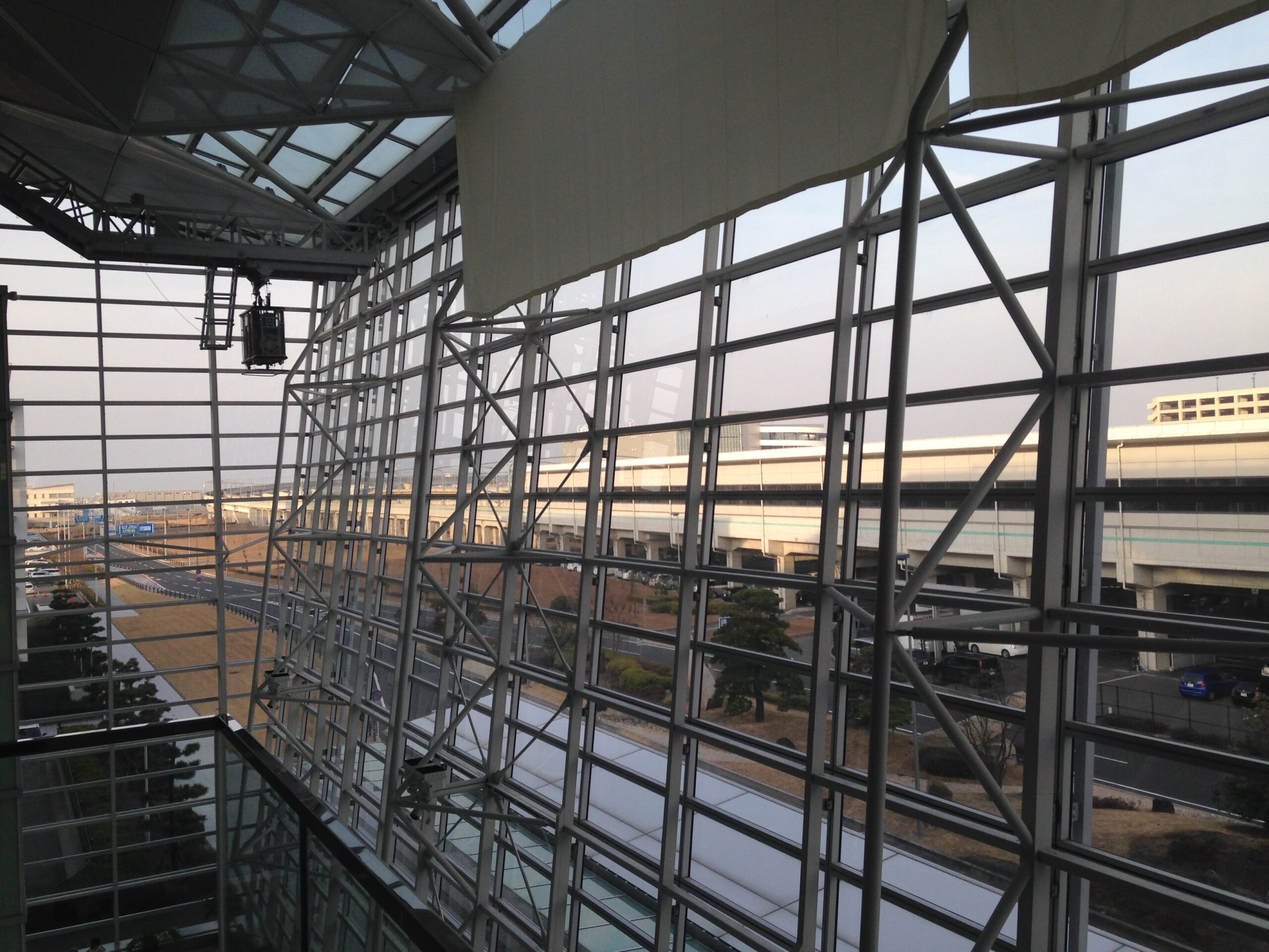 中部國際機場出發大廳的名鐵機場線