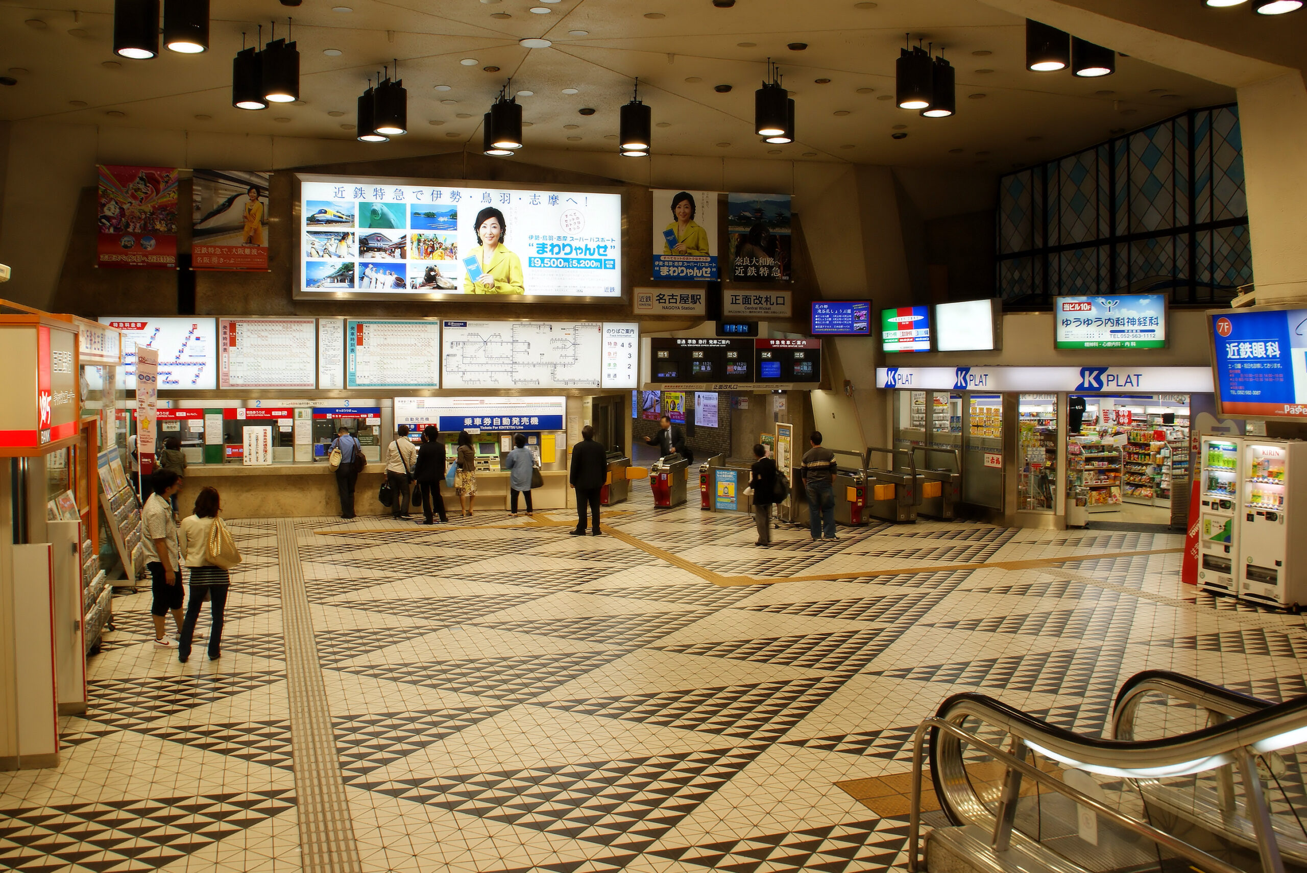 近鐵名古屋站 - 驗票閘門