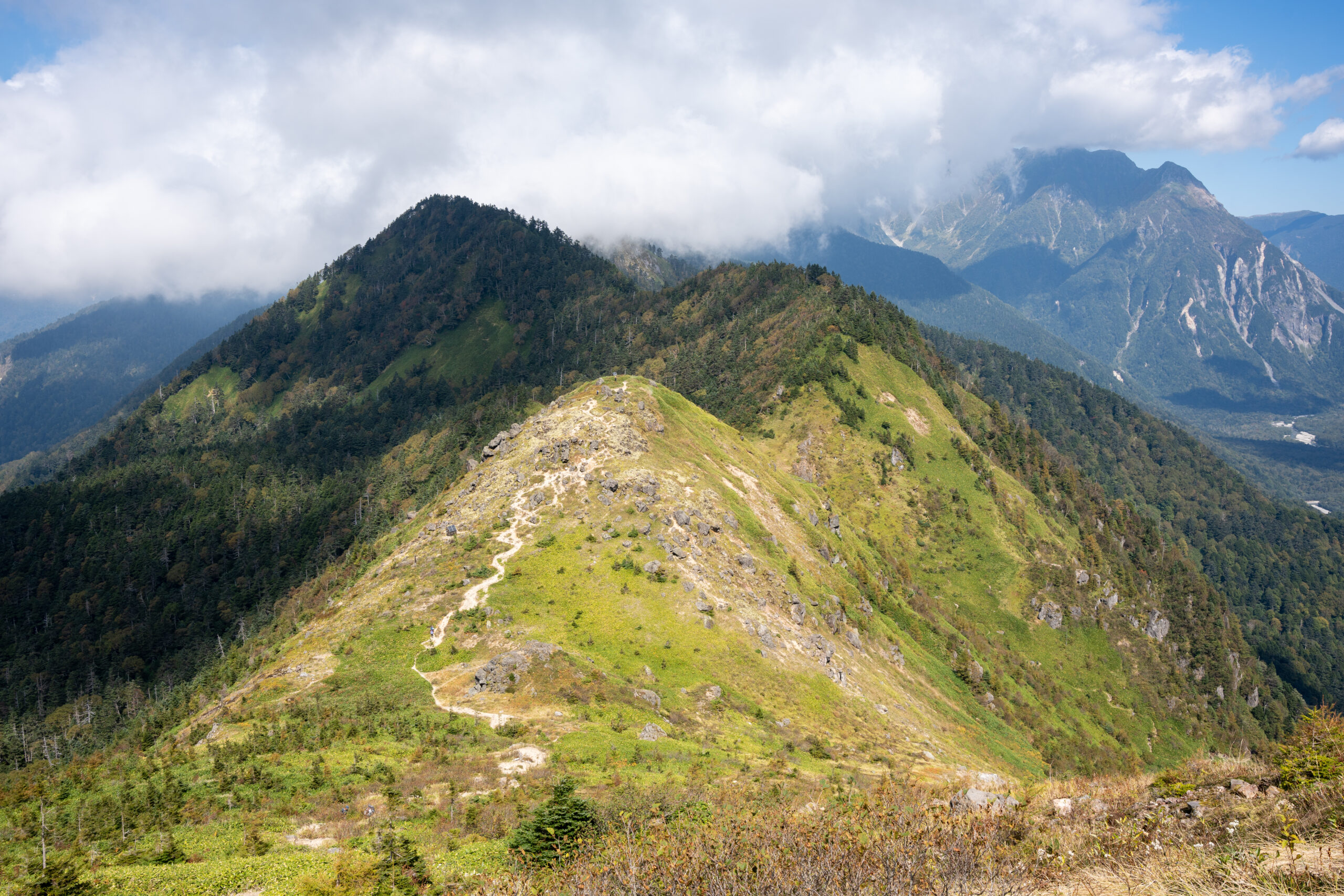 上高地健行
