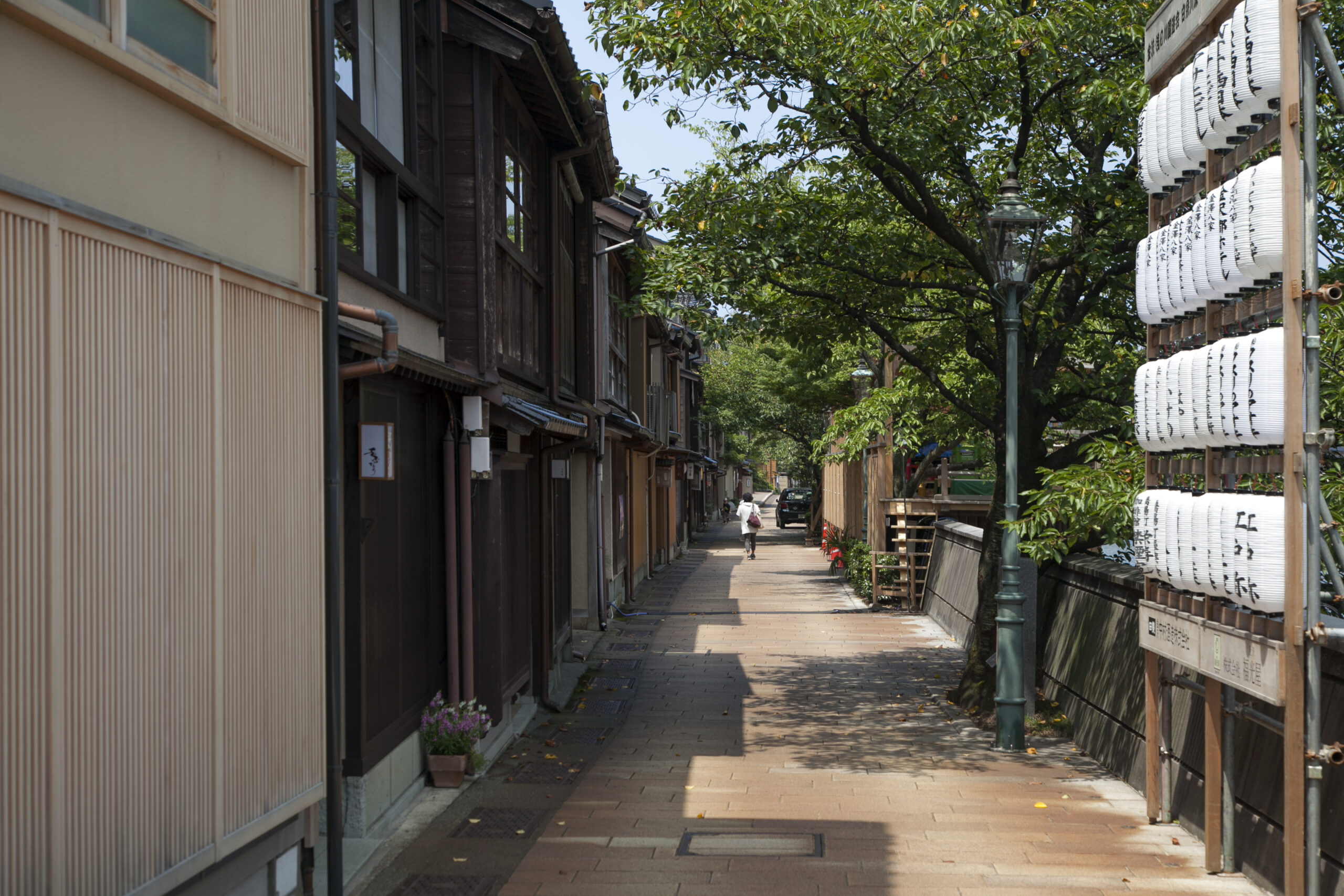 主計町茶屋街夜景