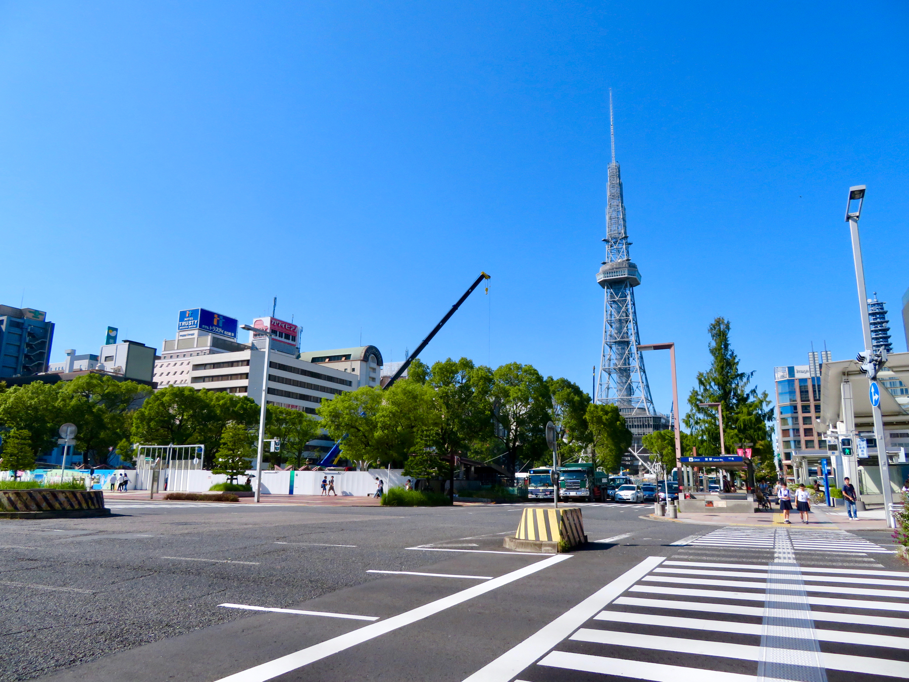 久屋大通公園與名古屋電視塔
