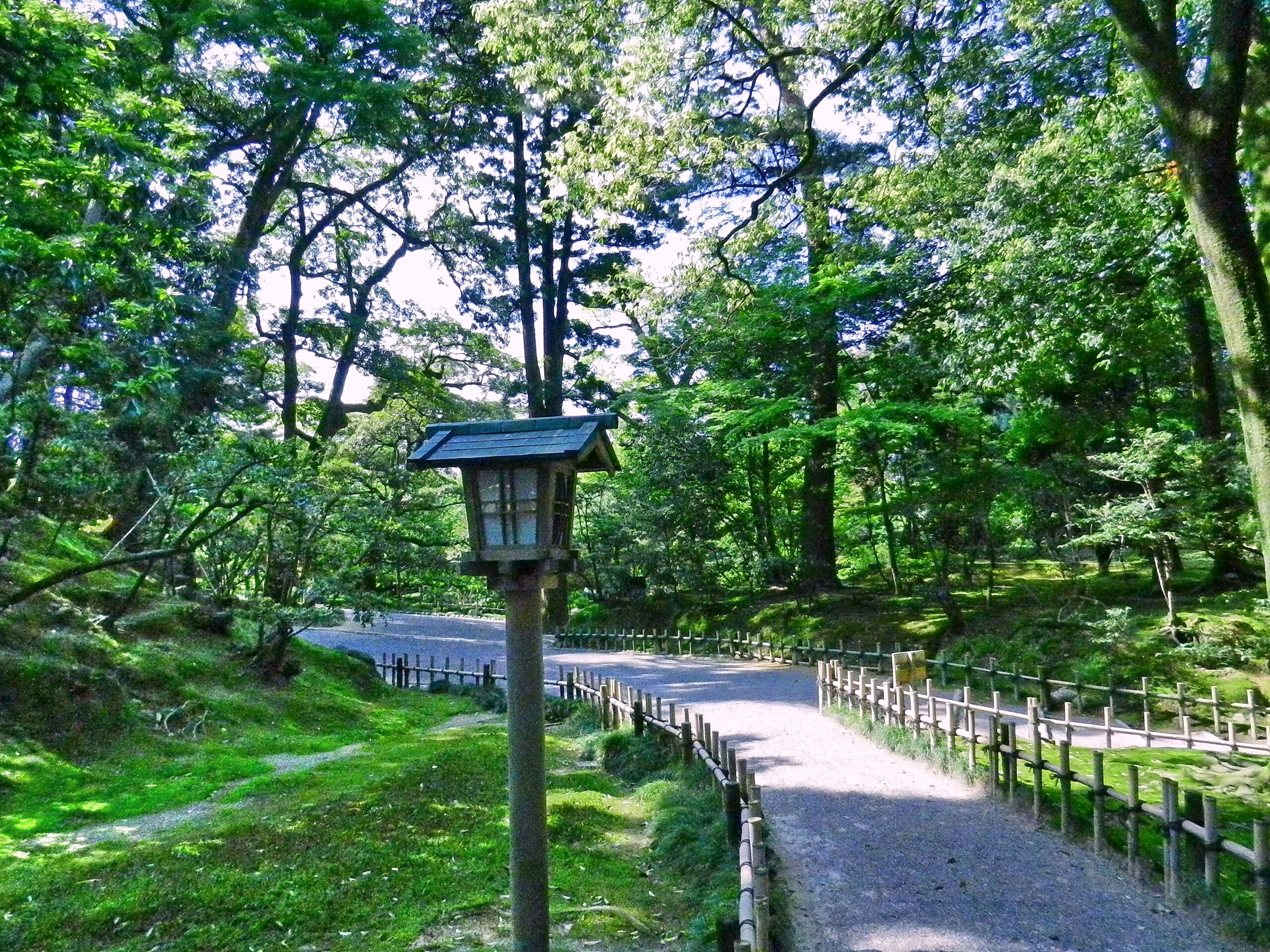 兼六園冬季雪景