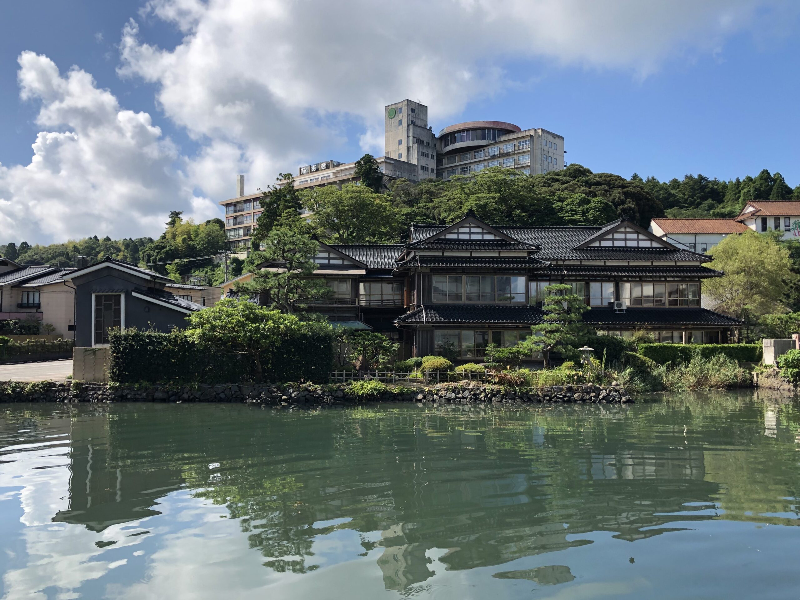 和倉溫泉街景與七尾灣風光