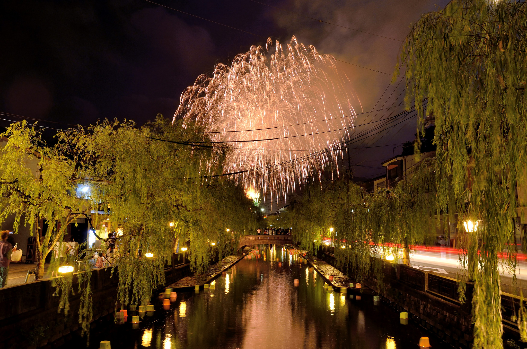 城崎溫泉夏日煙火