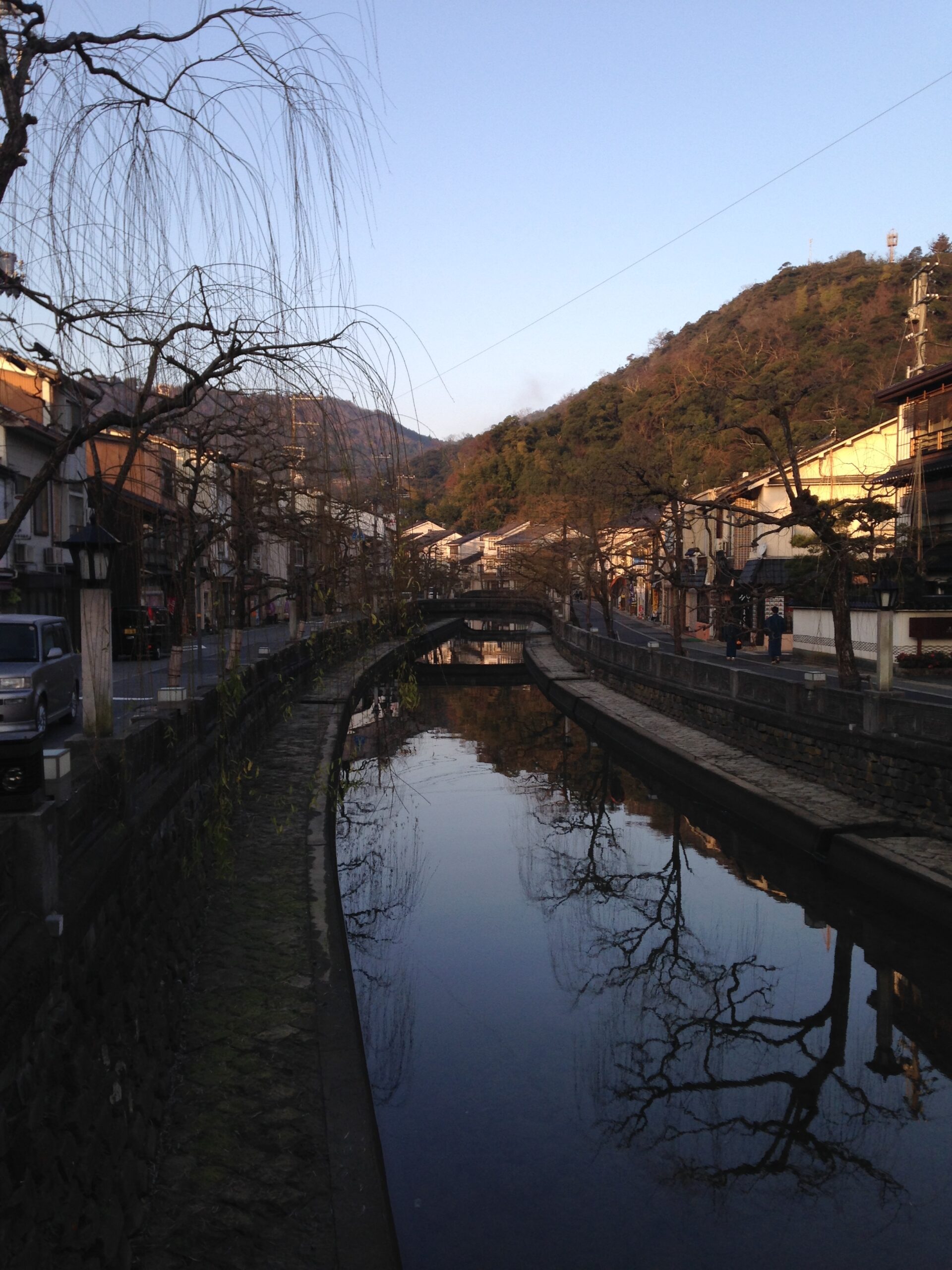 城崎溫泉小谷川河景