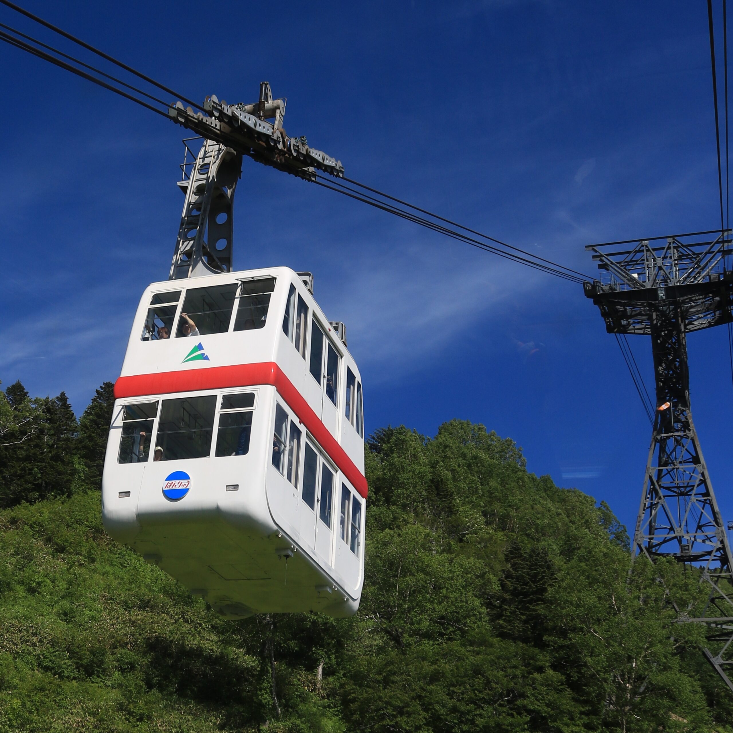 新穗高纜車北阿爾卑斯山景