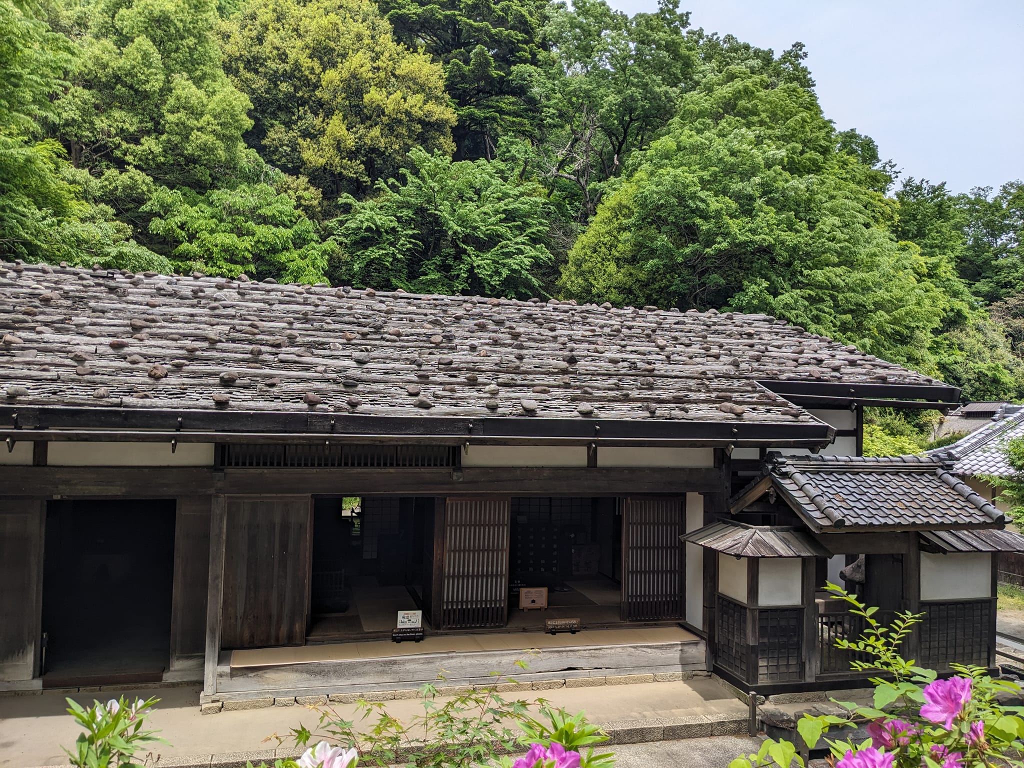日本傳統木屋頂建築