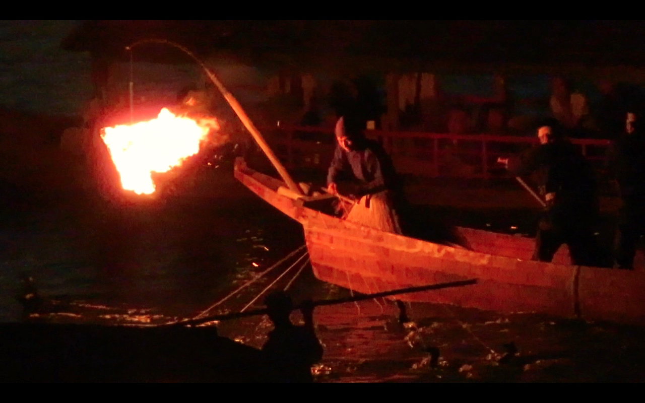 木曾川夜間鵜飼