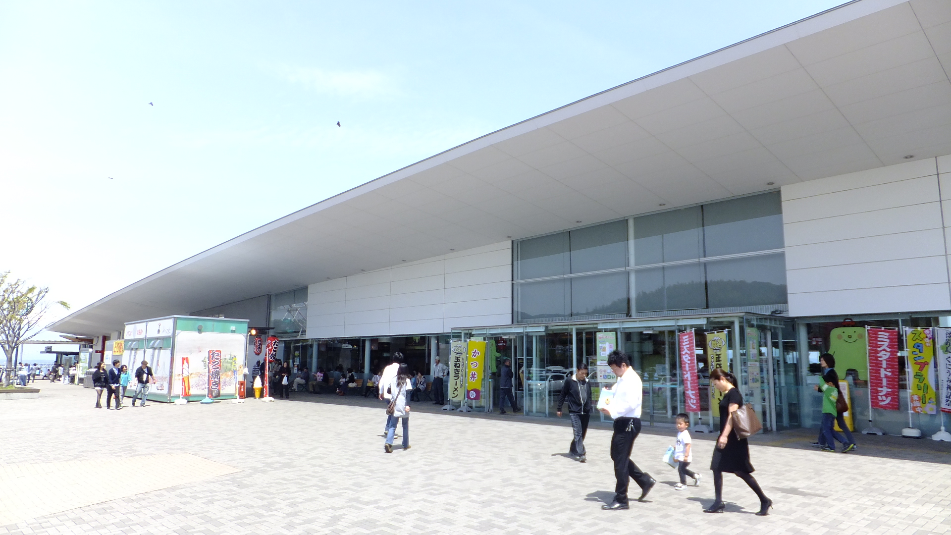 淡路服務區明石海峽大橋觀景台