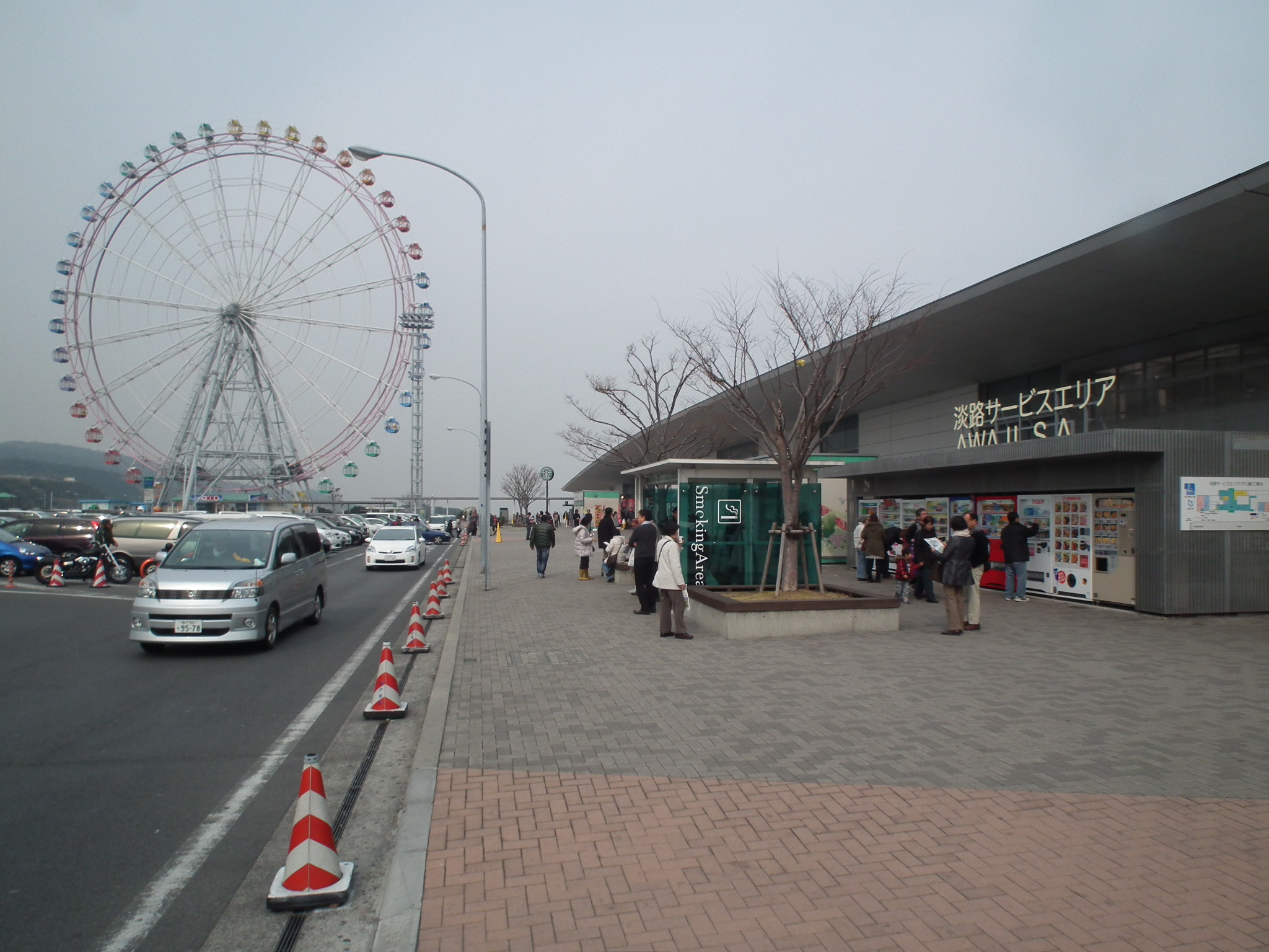 淡路服務區景觀