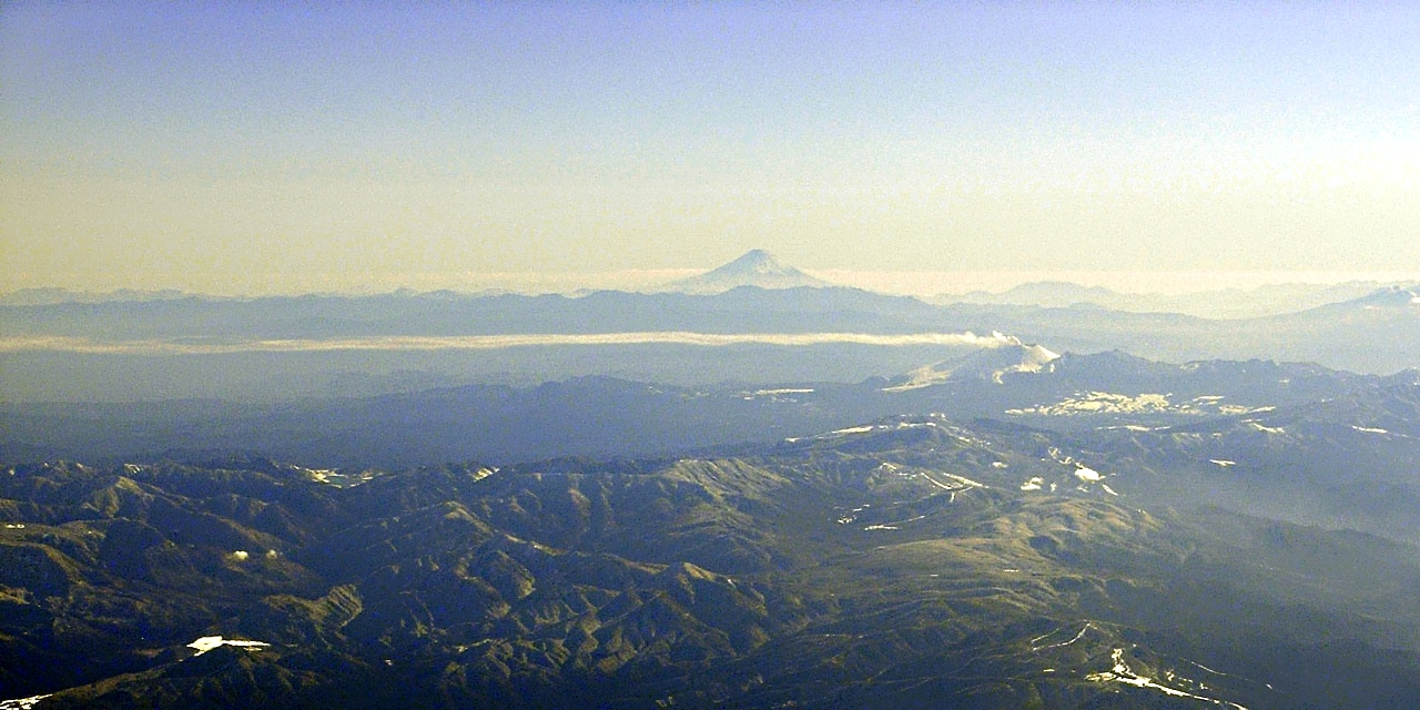 淺間山與富士山