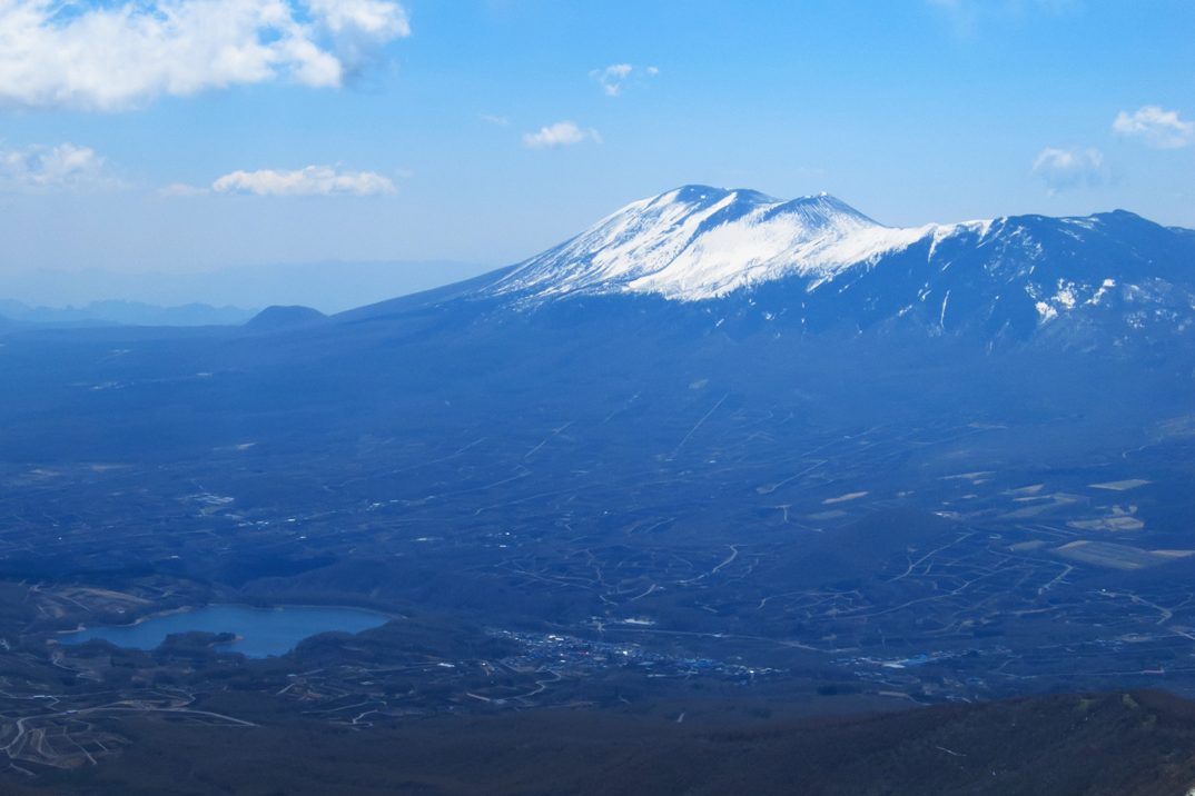淺間山遠景