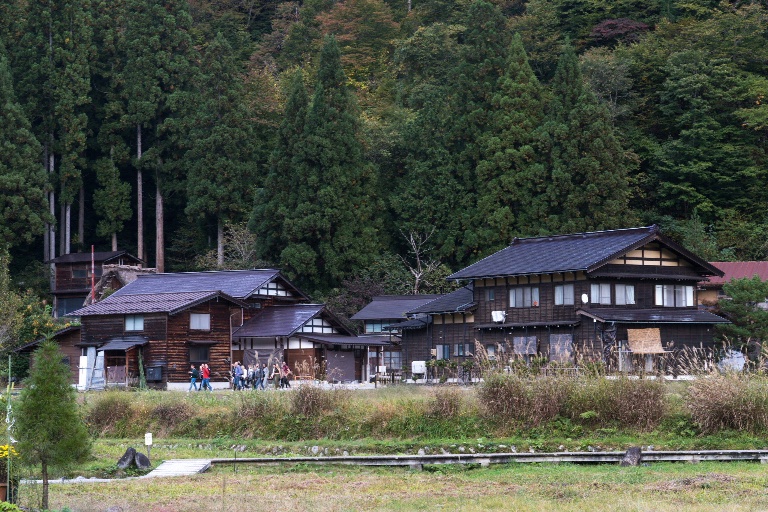 白川鄉合掌村冬季雪景