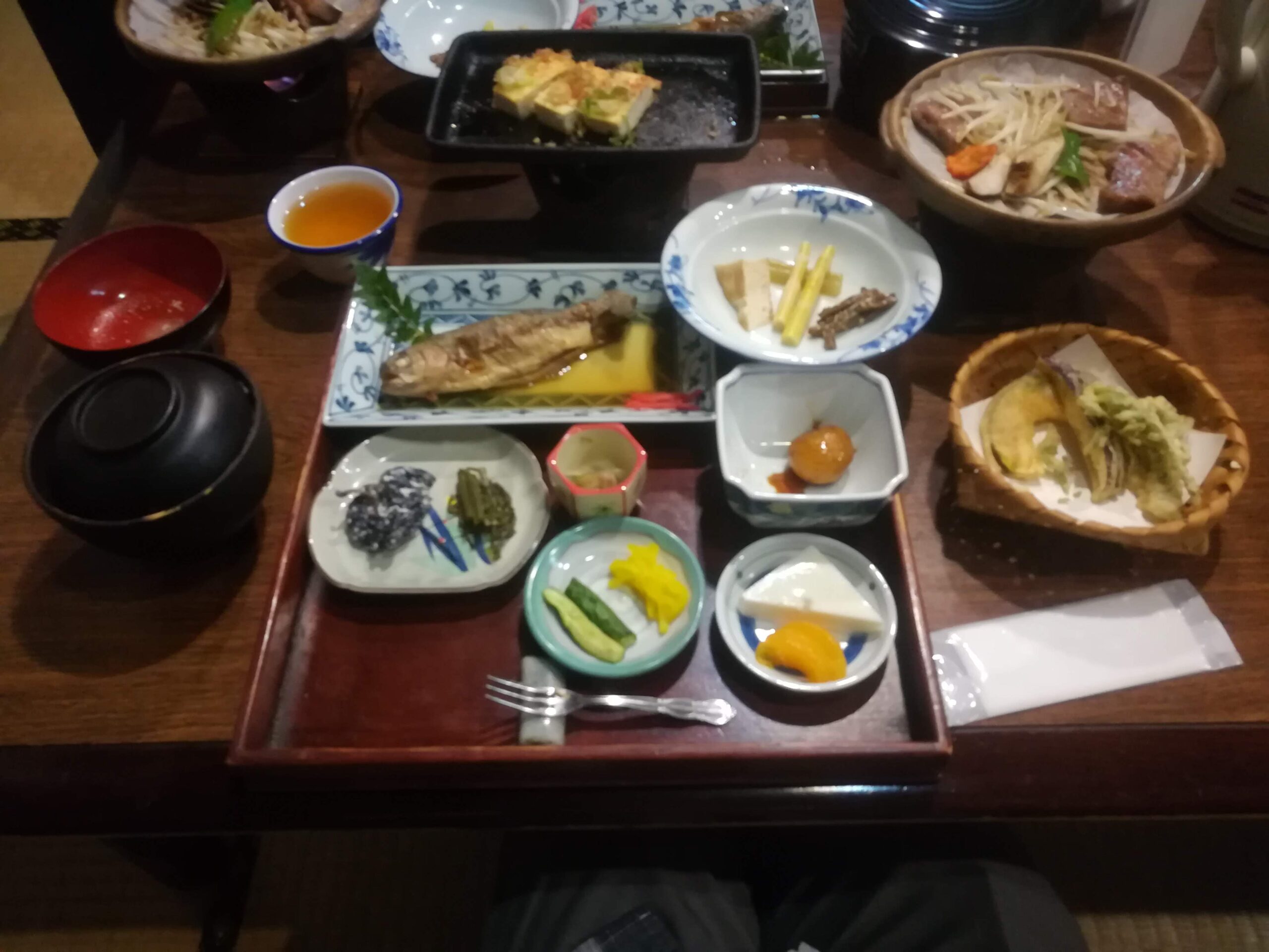 白川鄉的一餐
