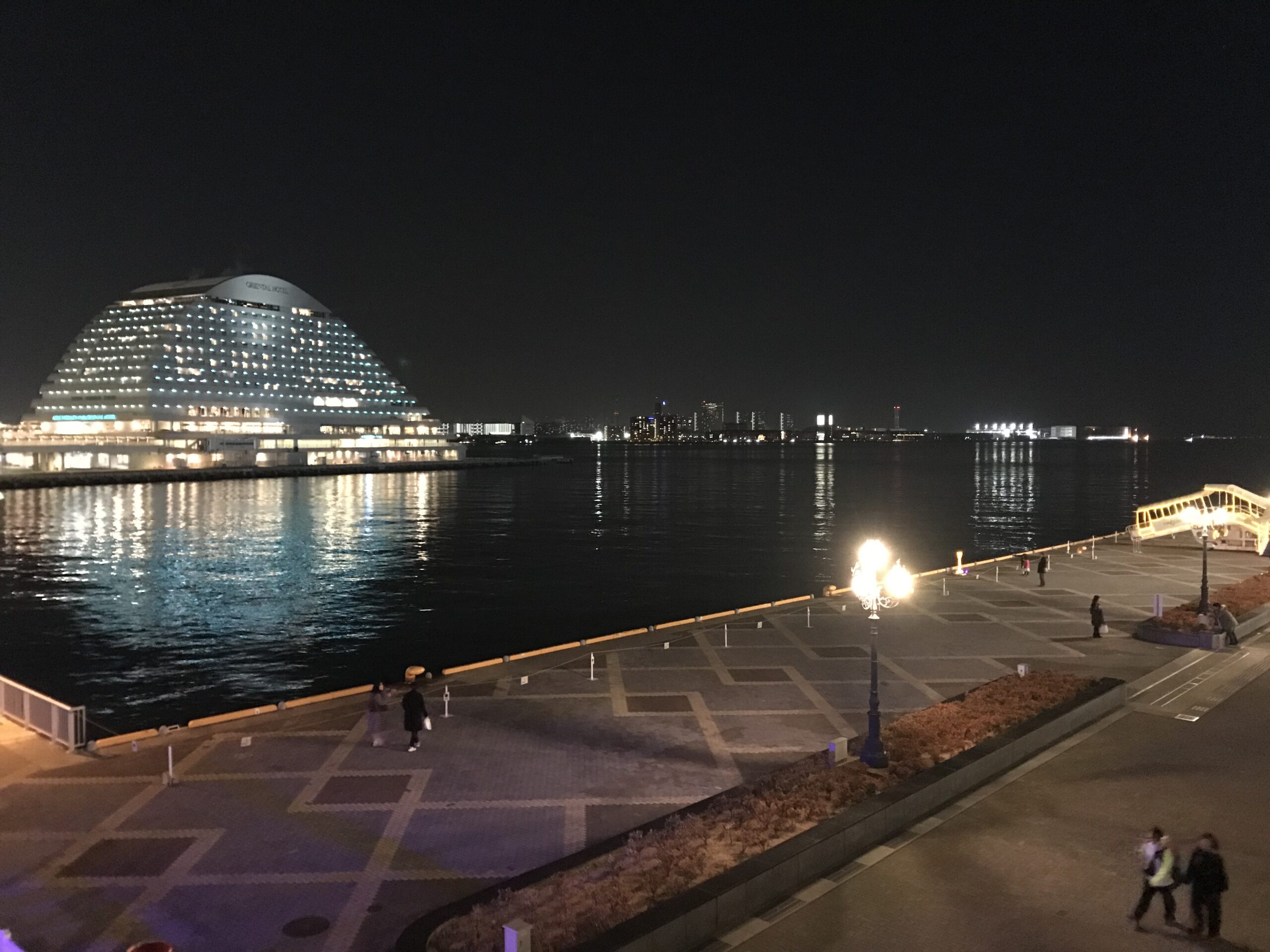 神戶港美利堅東方酒店夜景