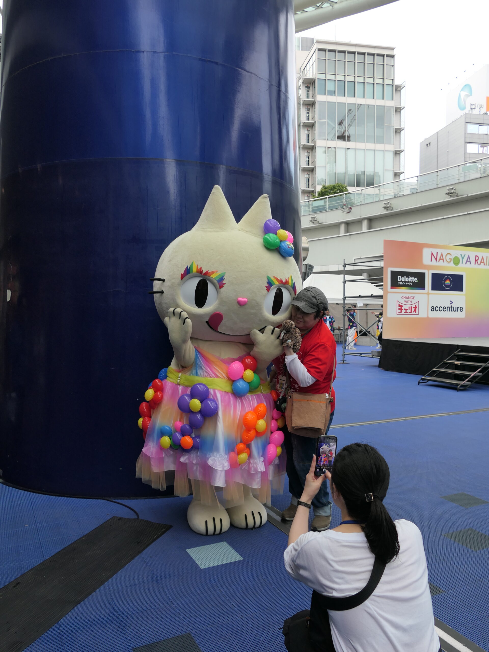 綠洲21水之宇宙船夜景