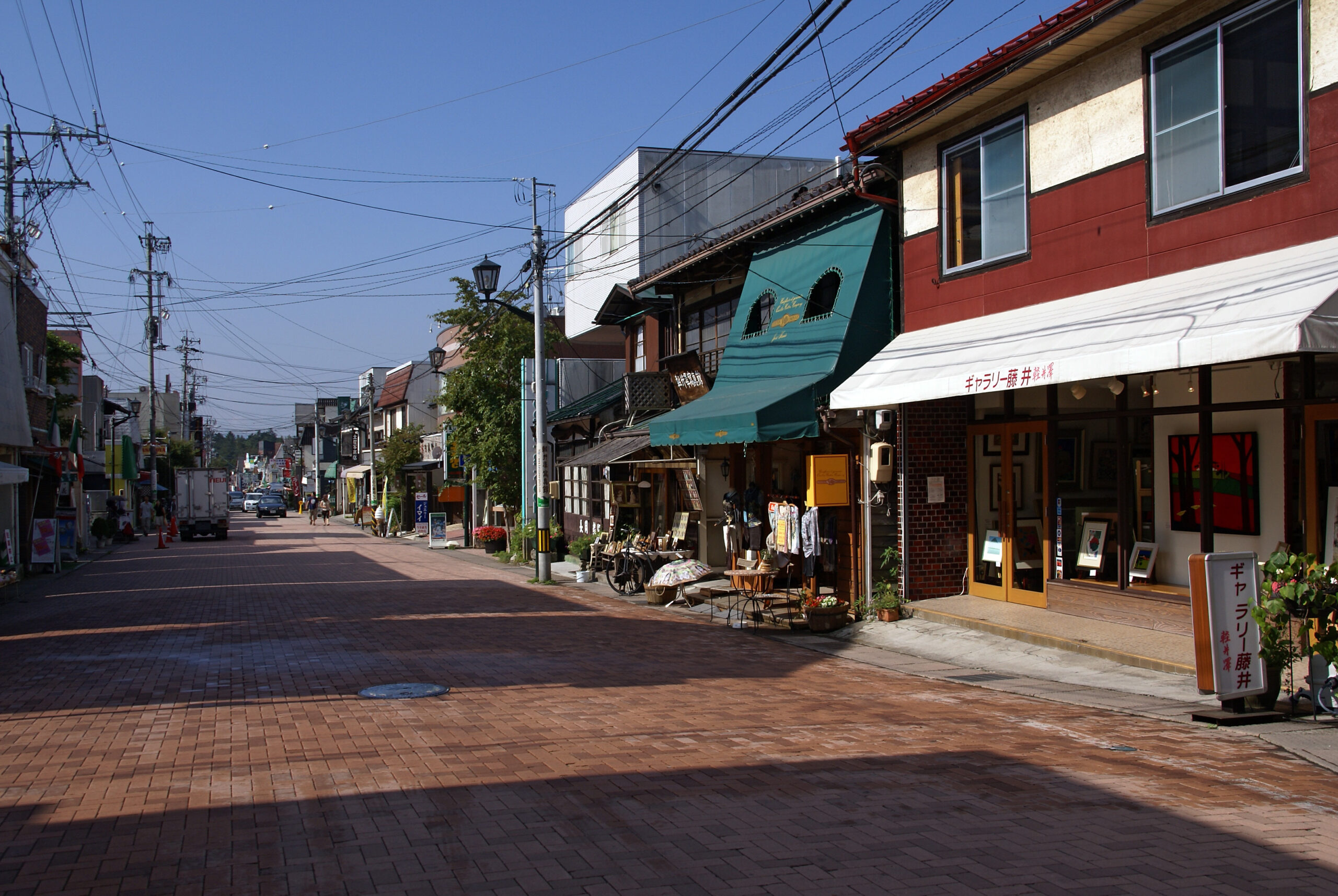 舊輕井澤銀座街景