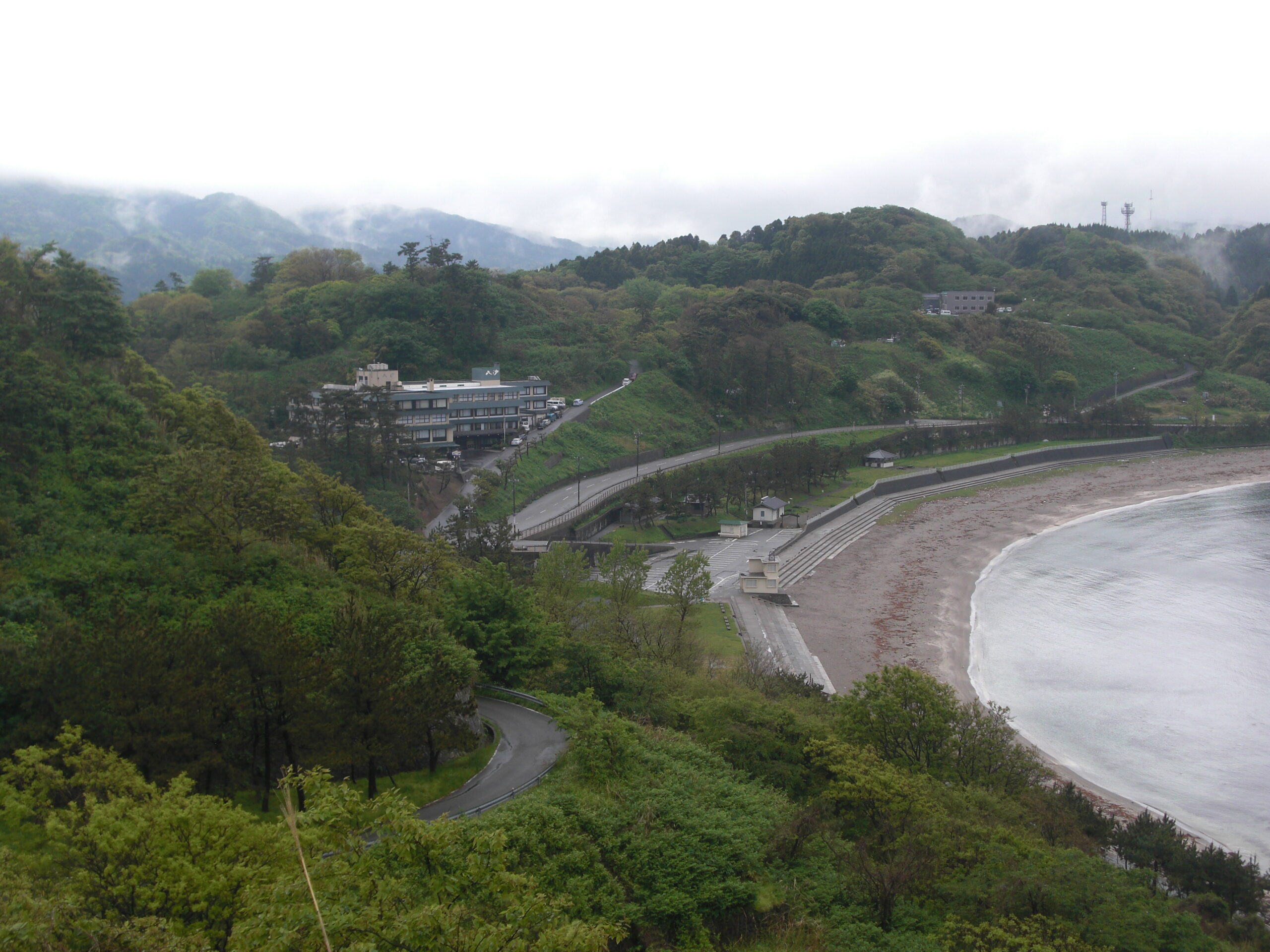 袖ヶ浜海水浴場白色沙灘