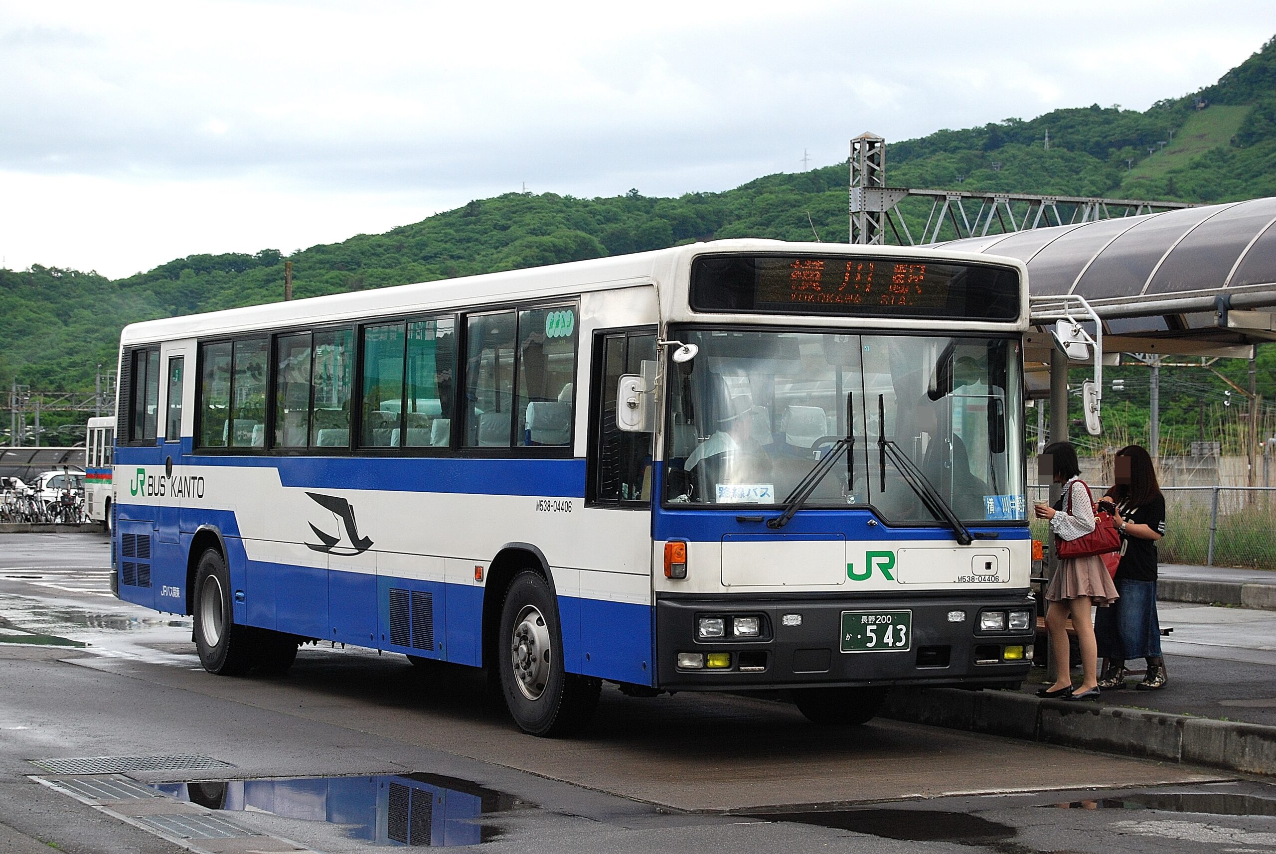 輕井澤站巴士站烏穗線巴士