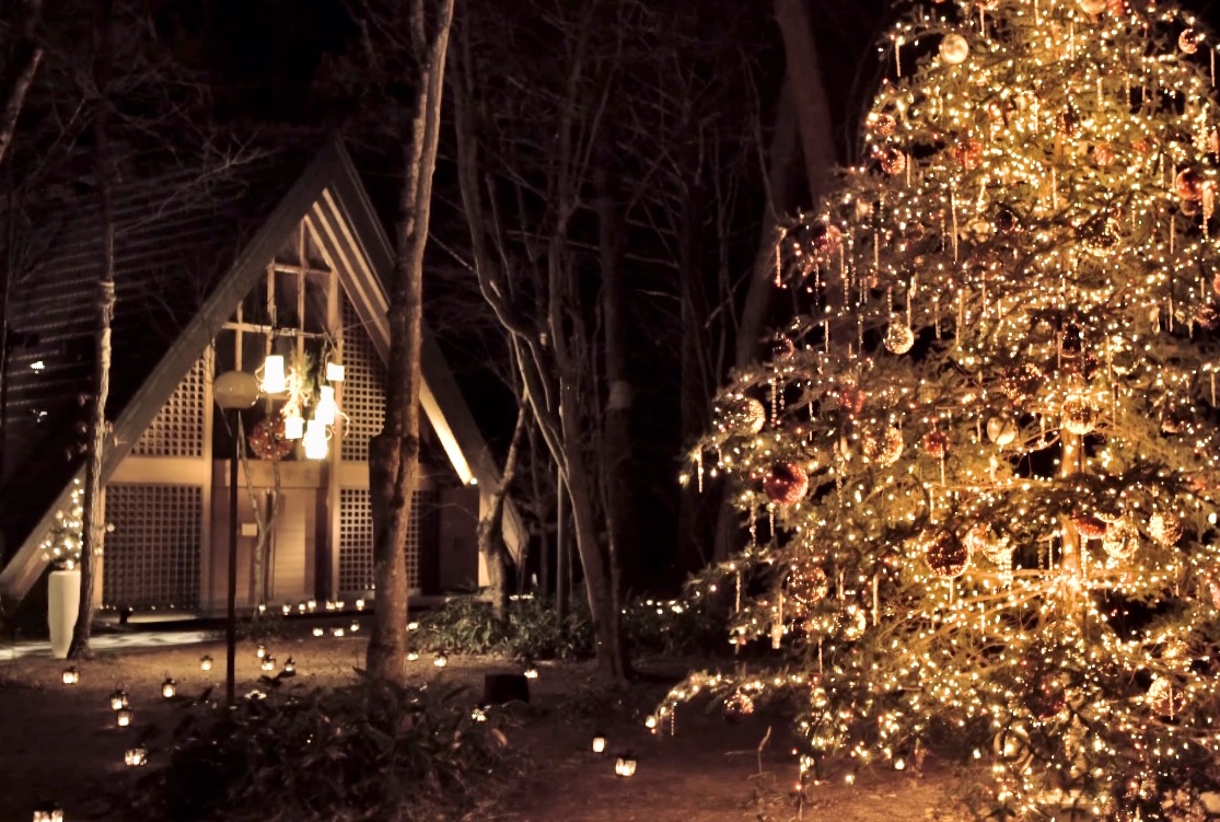 輕井澤高原教堂，聖誕節