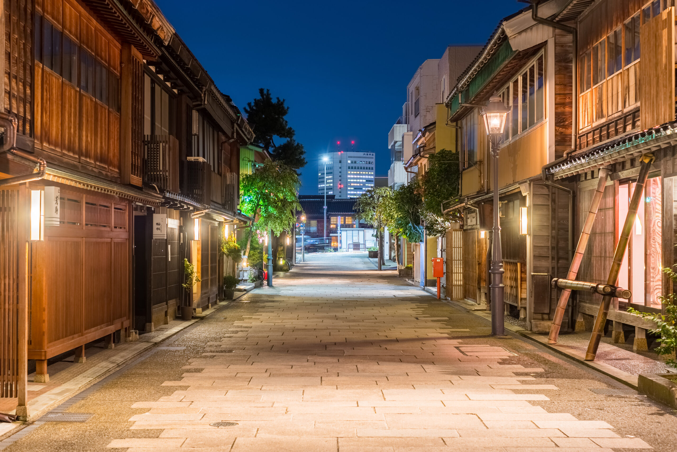 金澤西茶屋街黃昏