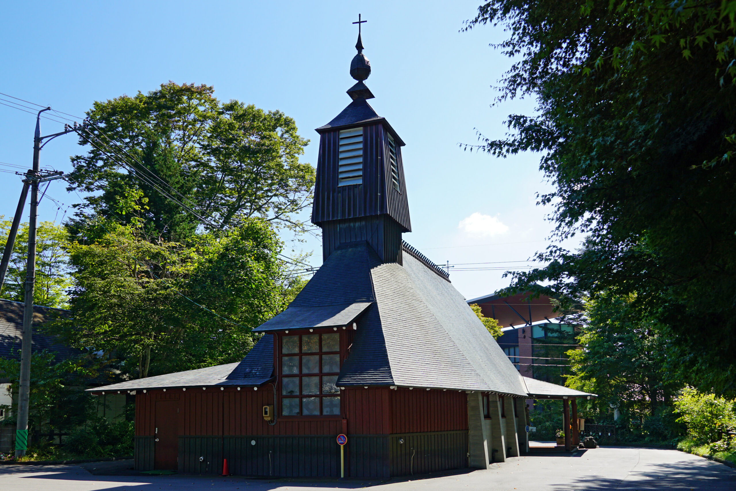 長野縣輕井澤聖保祿天主教堂