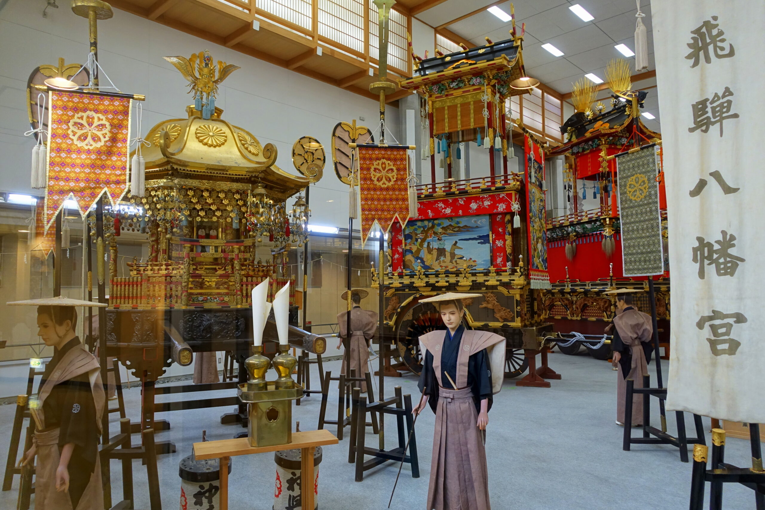 高山祭屋台會館展示