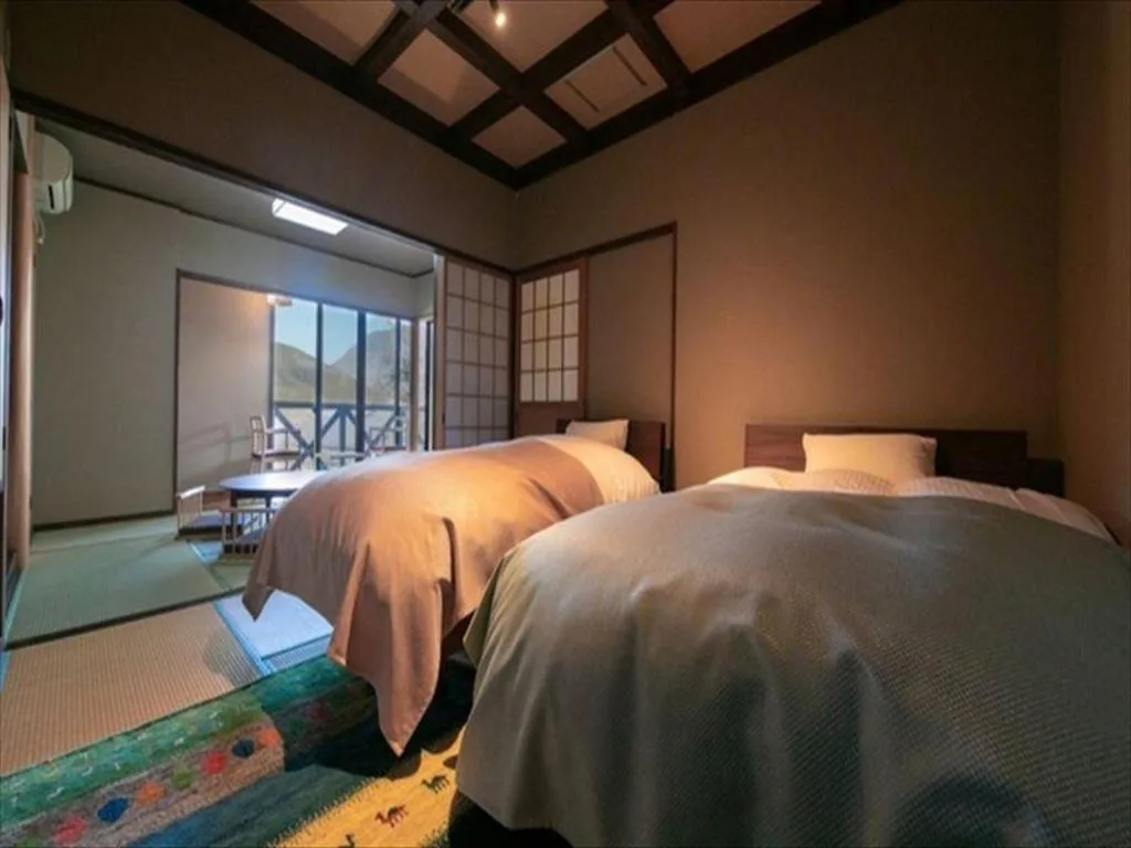 由布院椿旅館溫泉浴池(Ryokan Yufuin Tsubaki)